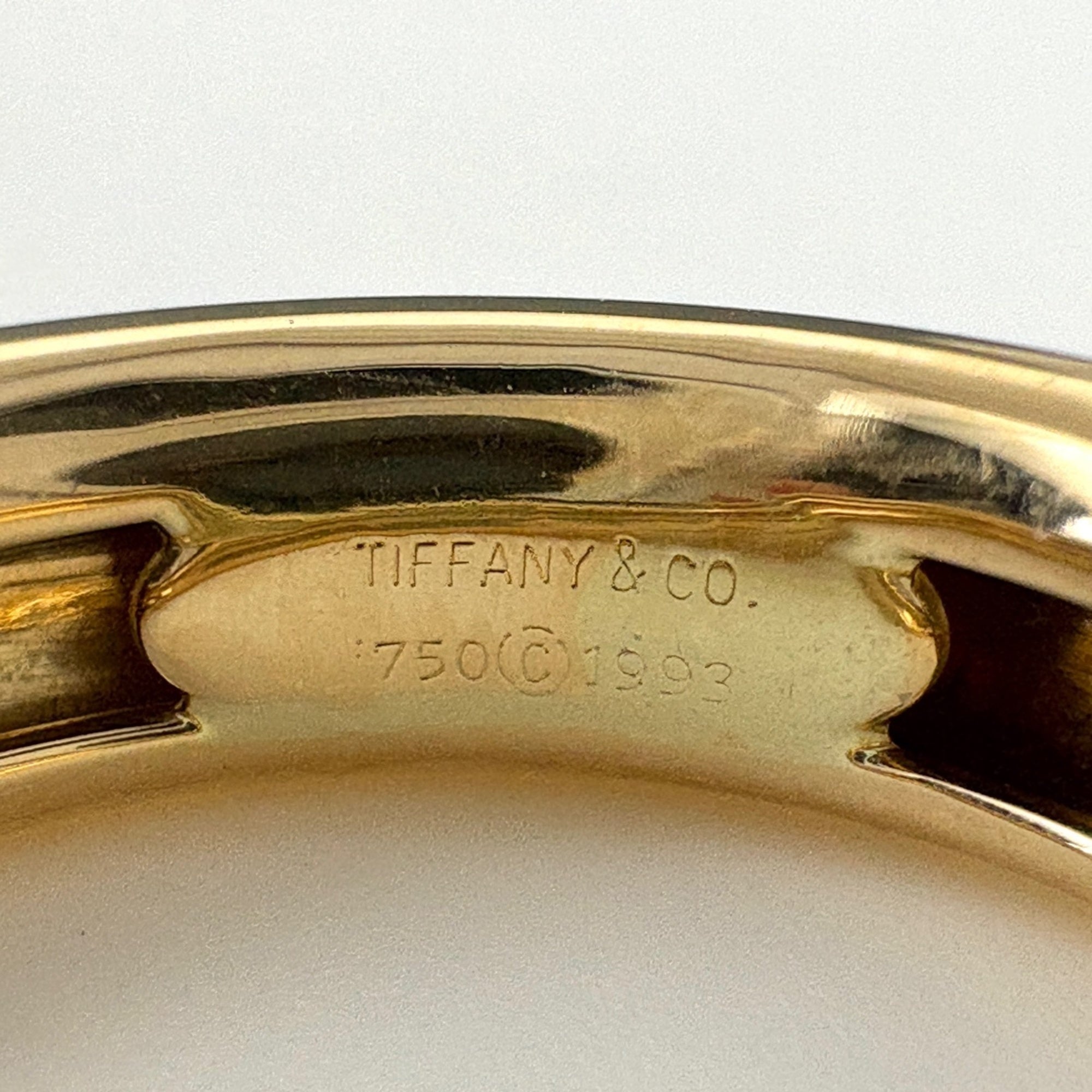 Tiffany Yellow Gold (18K) Band Ring (Pre-Owned)