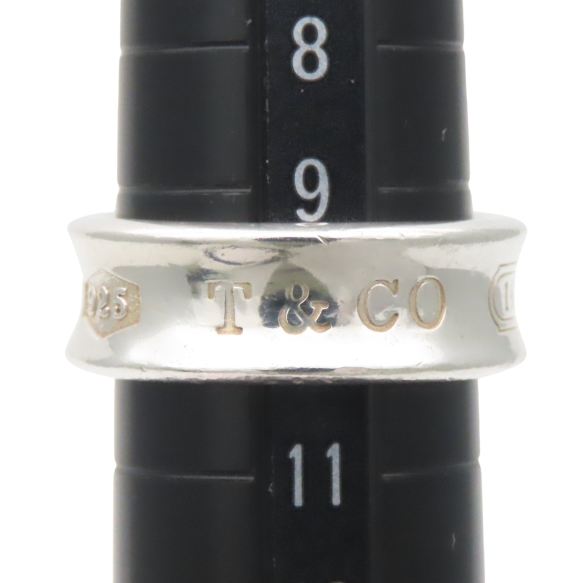 Tiffany Silver Silver 925 Band Ring (Pre-Owned)