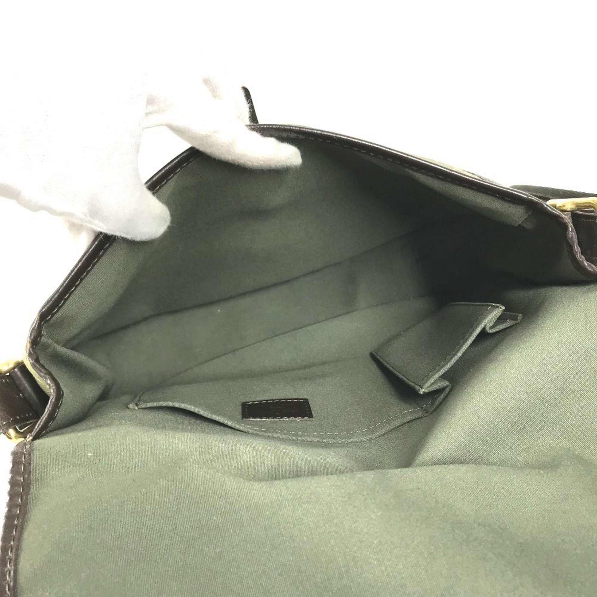 Louis Vuitton Khaki Monogram Monogram Mini Pochette Shoulder Bag (Pre-Owned)