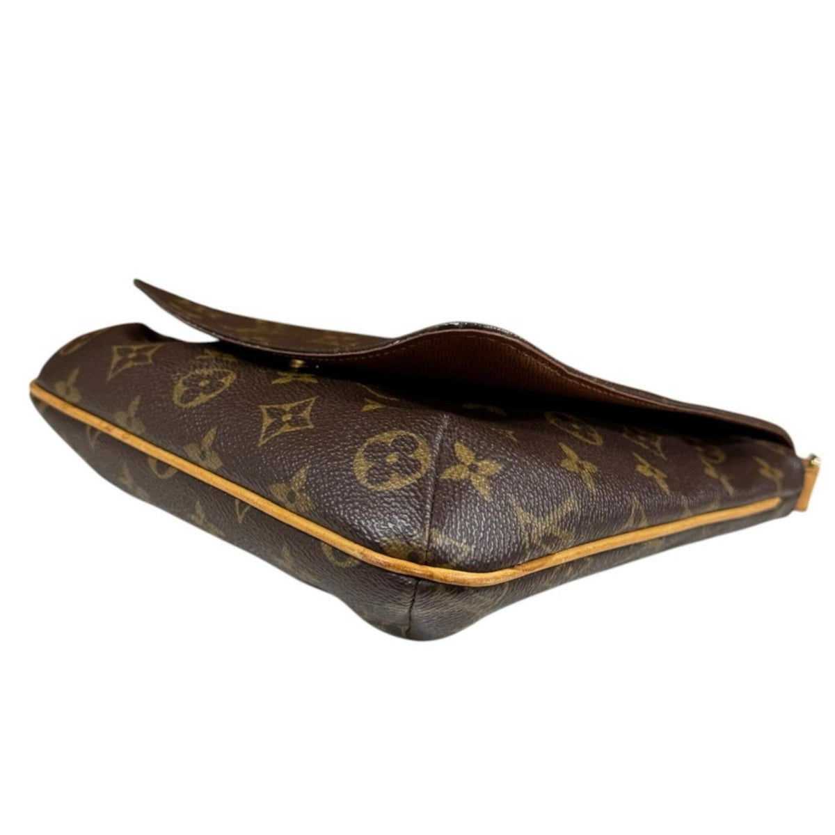 Louis Vuitton Brown Monogram Canvas Shoulder Bag (Pre-Owned)