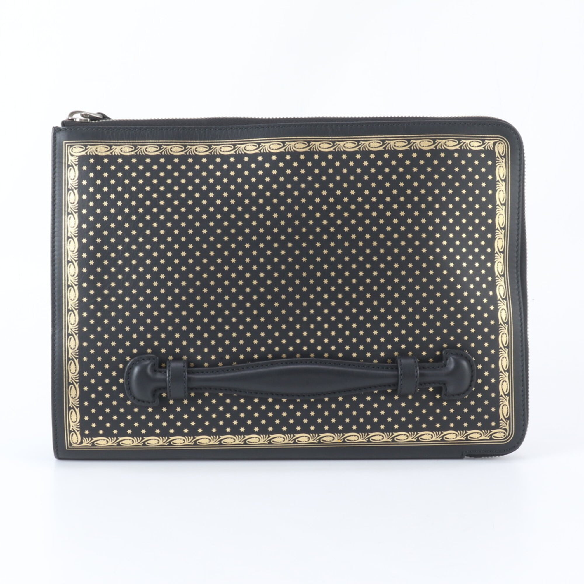 Gucci Black Leather Handbag (Pre-Owned)