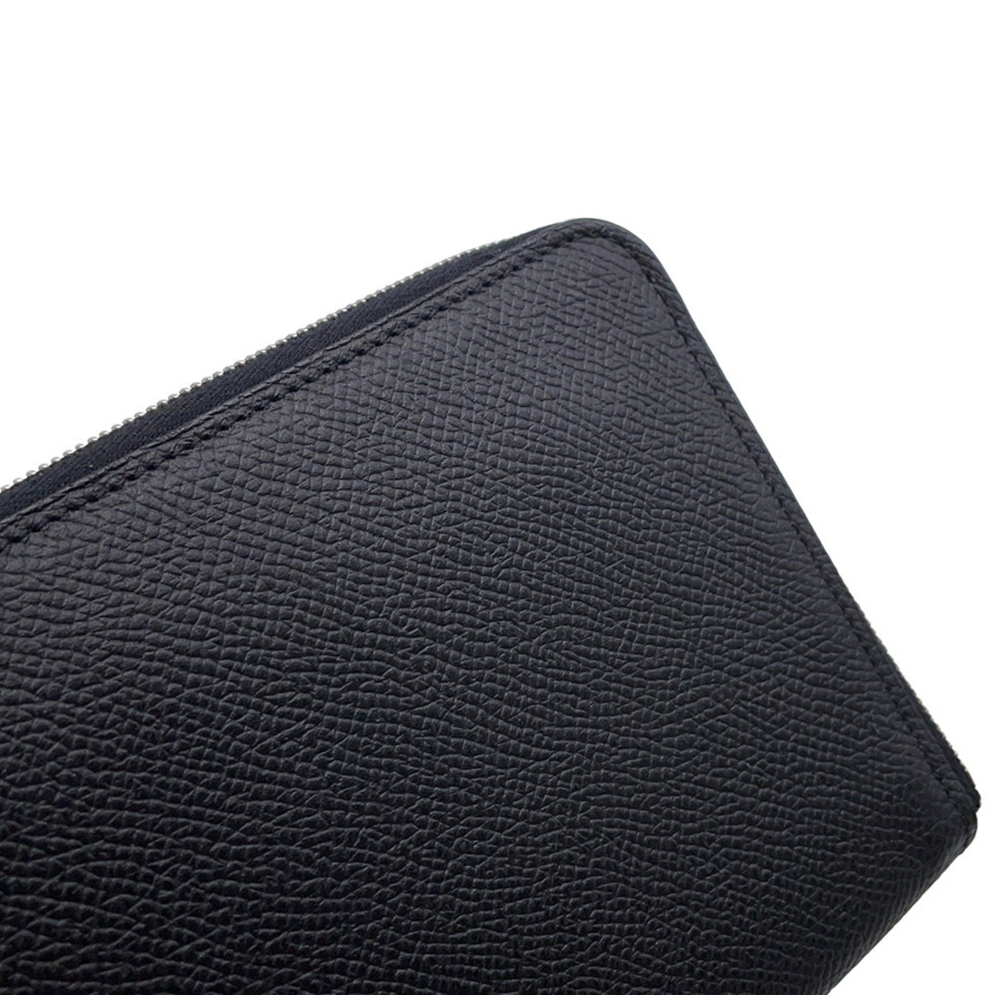 Hermes Black Epsom Leather Long Wallet (Bi-Fold) (Pre-Owned)