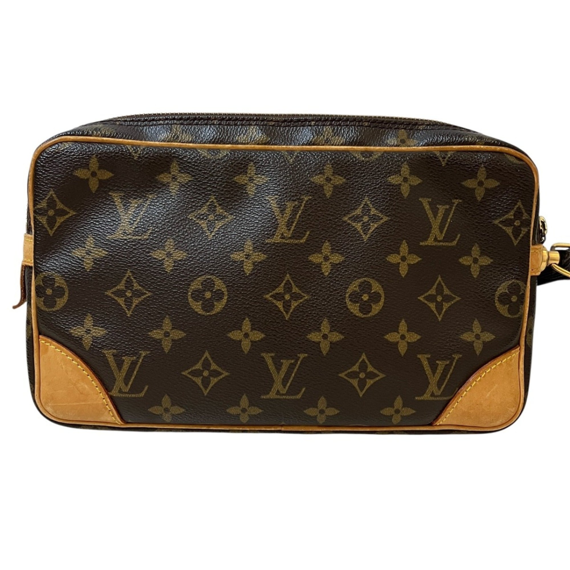Louis Vuitton Brown Monogram Clutch Bag (Pre-Owned)