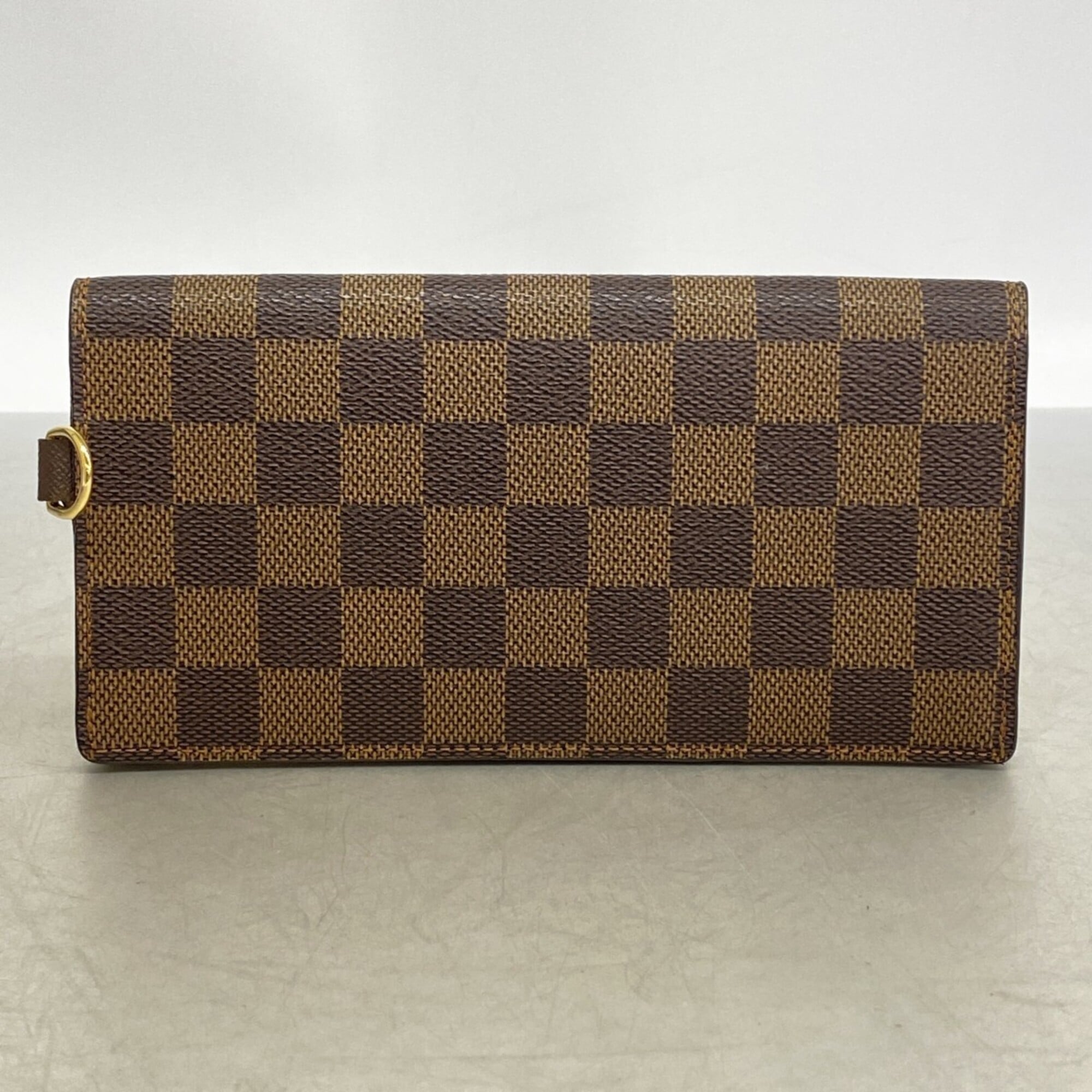 Louis Vuitton Ebene Long Wallet (Bi-Fold) (Pre-Owned)