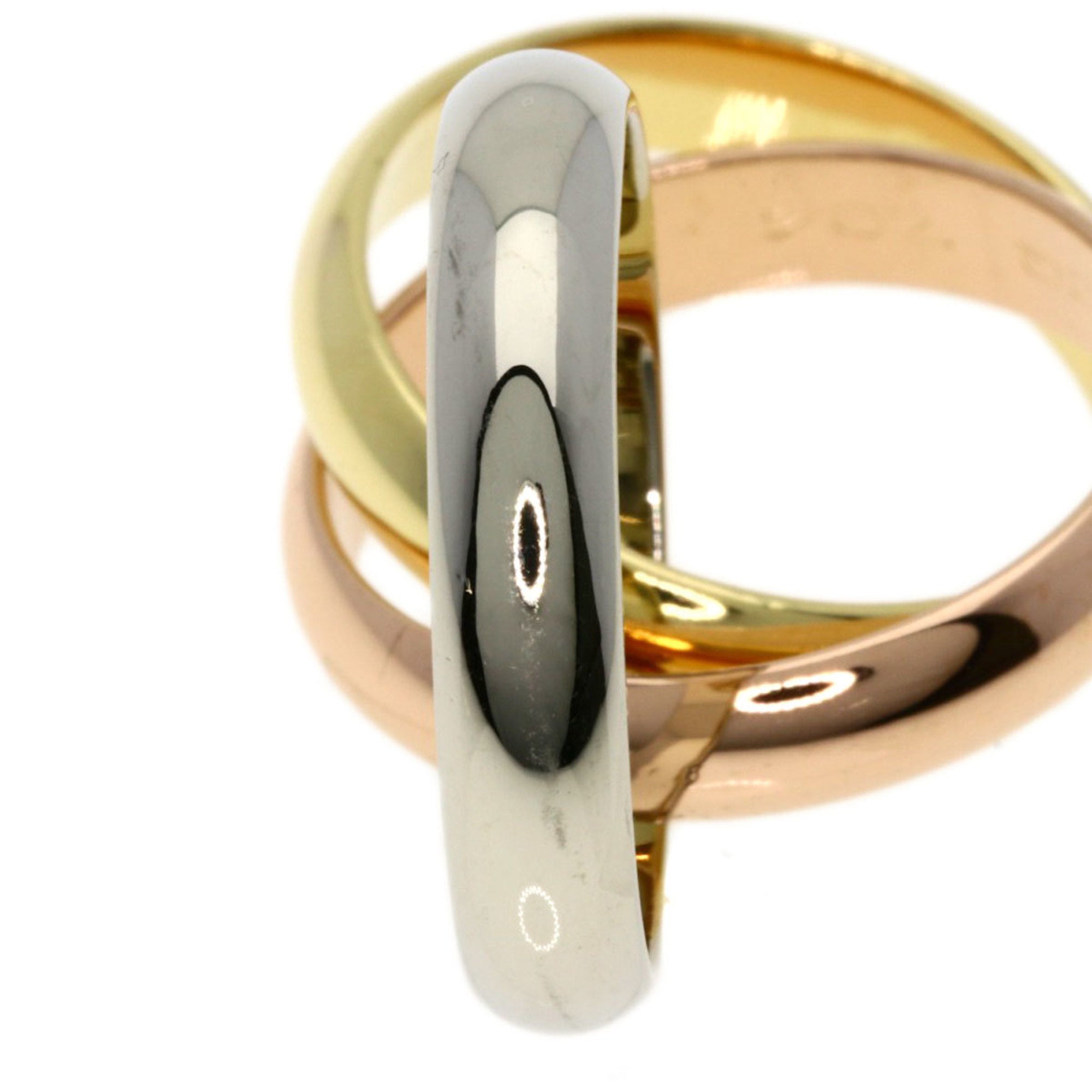 Cartier Pink Gold (18K) White Gold (18K) Yellow Gold (18K) Band Ring (Pre-Owned)
