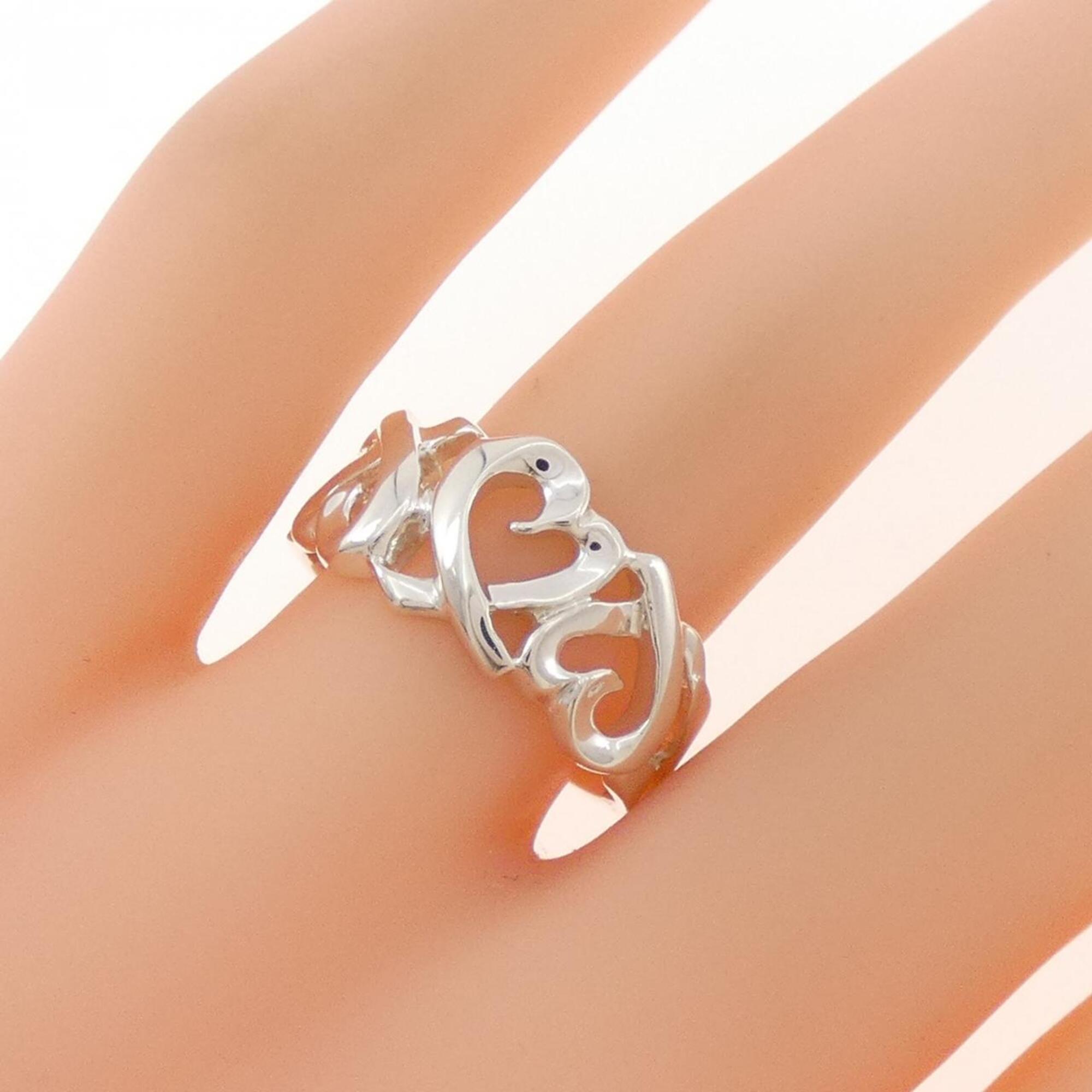 Tiffany Silver 925 Band Ring (Pre-Owned)