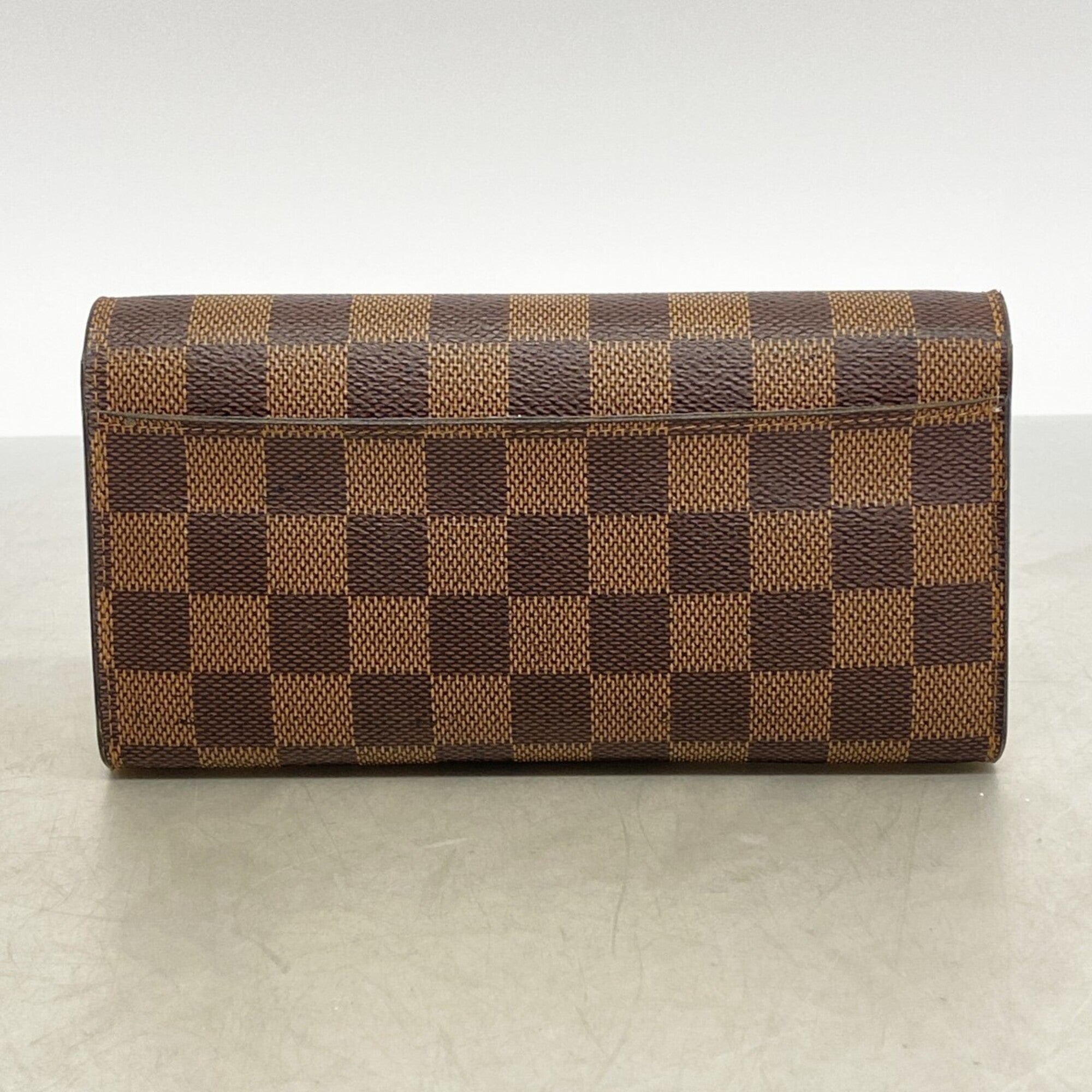 Louis Vuitton Ebene Rose Ballerine Long Wallet (Bi-Fold) (Pre-Owned)