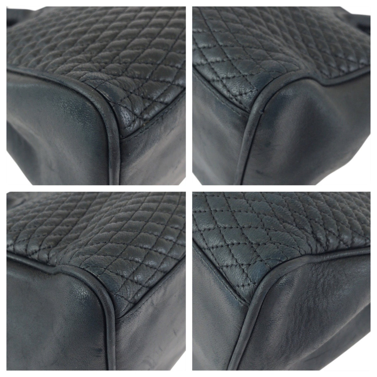 Bally Black Leather Handbag (Pre-Owned)