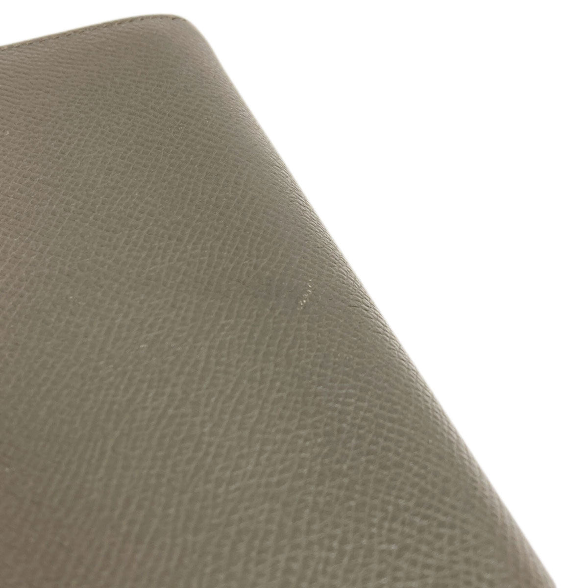 Celine Gray Leather Long Wallet (Bi-Fold) (Pre-Owned)