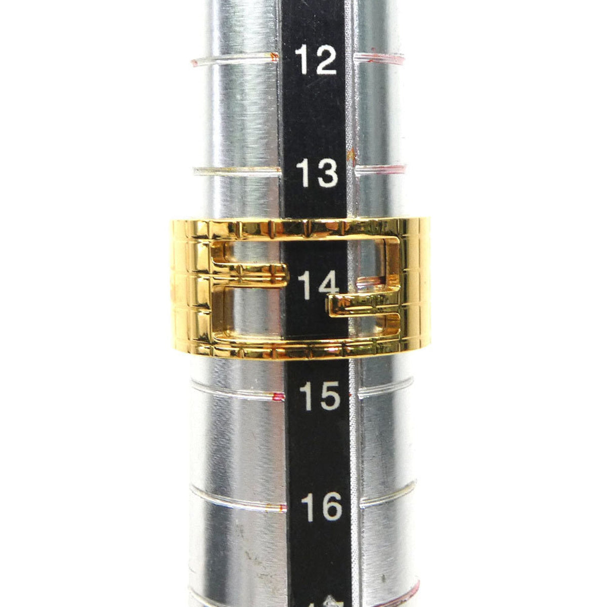 Fendi Gold Metal Band Ring (Pre-Owned)