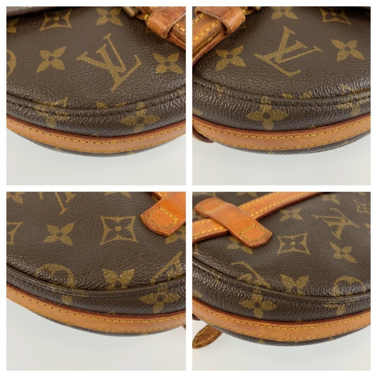 Louis Vuitton Monogram Brown Pvc Leather Pochette Shoulder Bag (Pre-Owned)