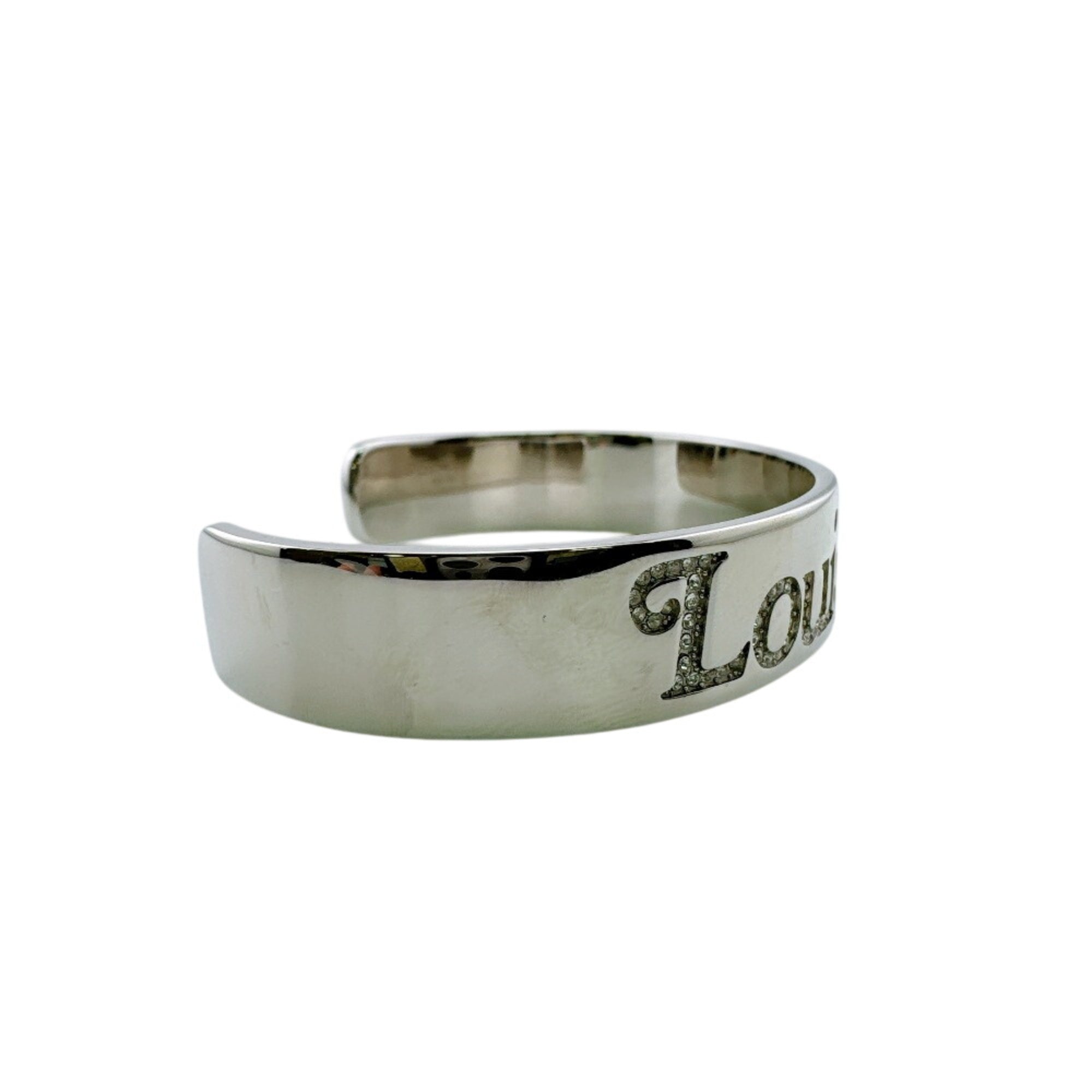 Louis Vuitton Silver Metal Charm Bracelet (Pre-Owned)
