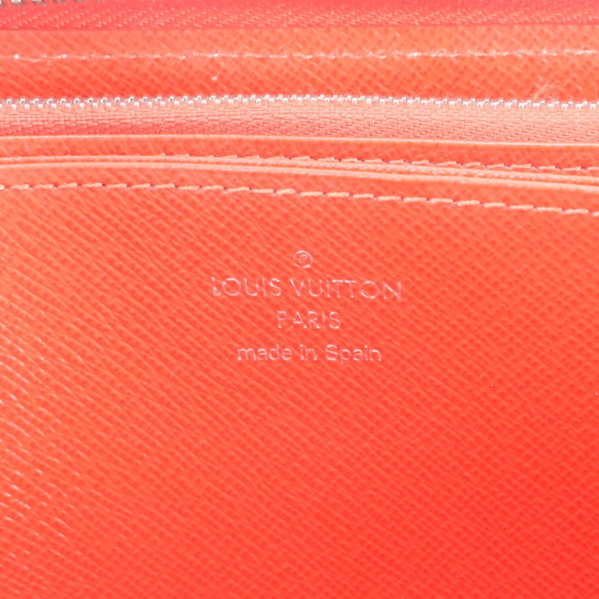 Louis Vuitton Rose Ballerine Leather Long Wallet (Bi-Fold) (Pre-Owned)