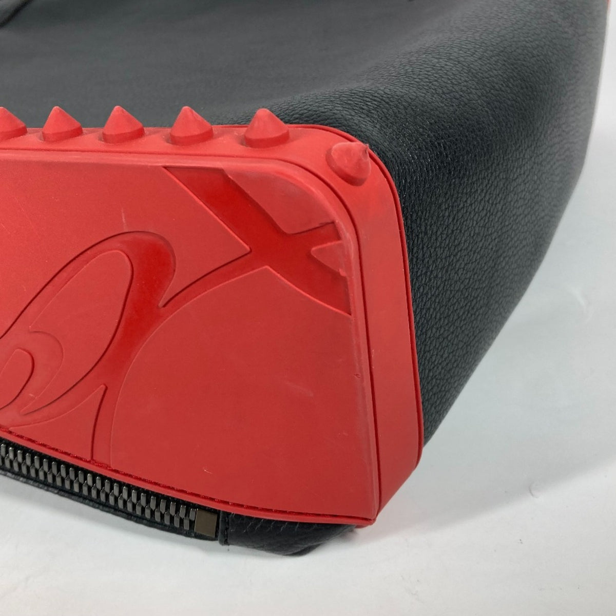 Christian Louboutin Black Leather Backpack (Pre-Owned)