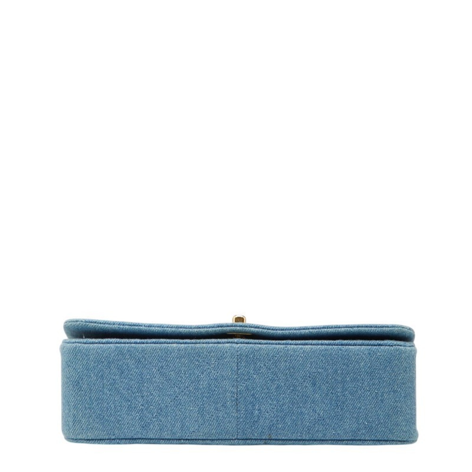 Chanel Blue Denim Shoulder Bag (Pre-Owned)