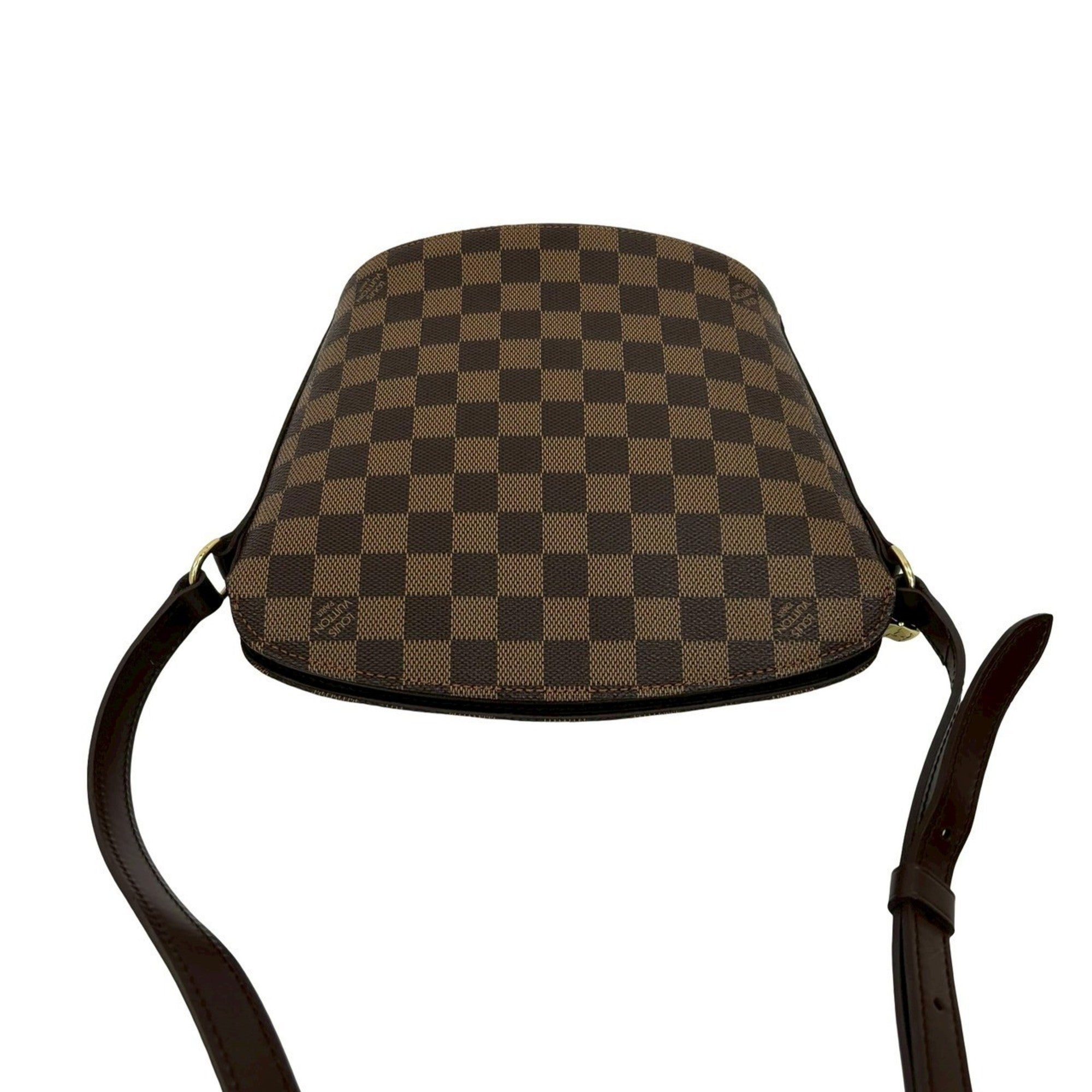 Louis Vuitton Brown Leather Pvc Pochette Shoulder Bag (Pre-Owned)