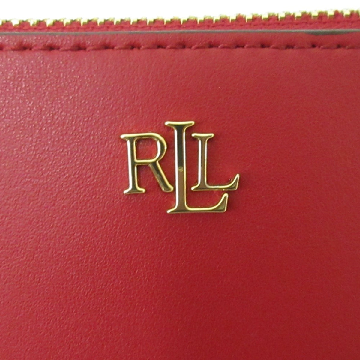 Ralph Lauren Red Color Leather Shoulder Bag (Pre-Owned)