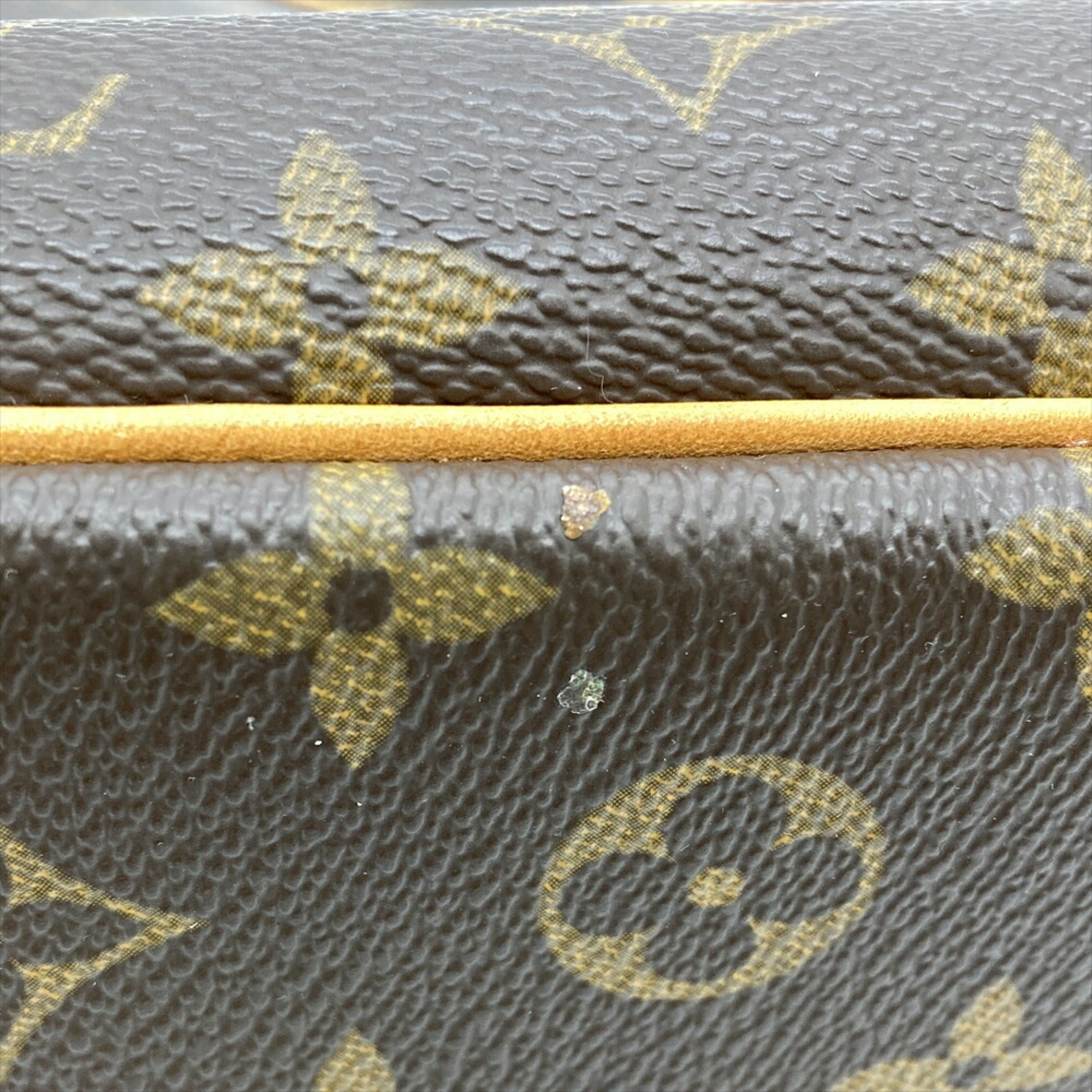 Louis Vuitton Brown Monogram Canvas Handbag (Pre-Owned)