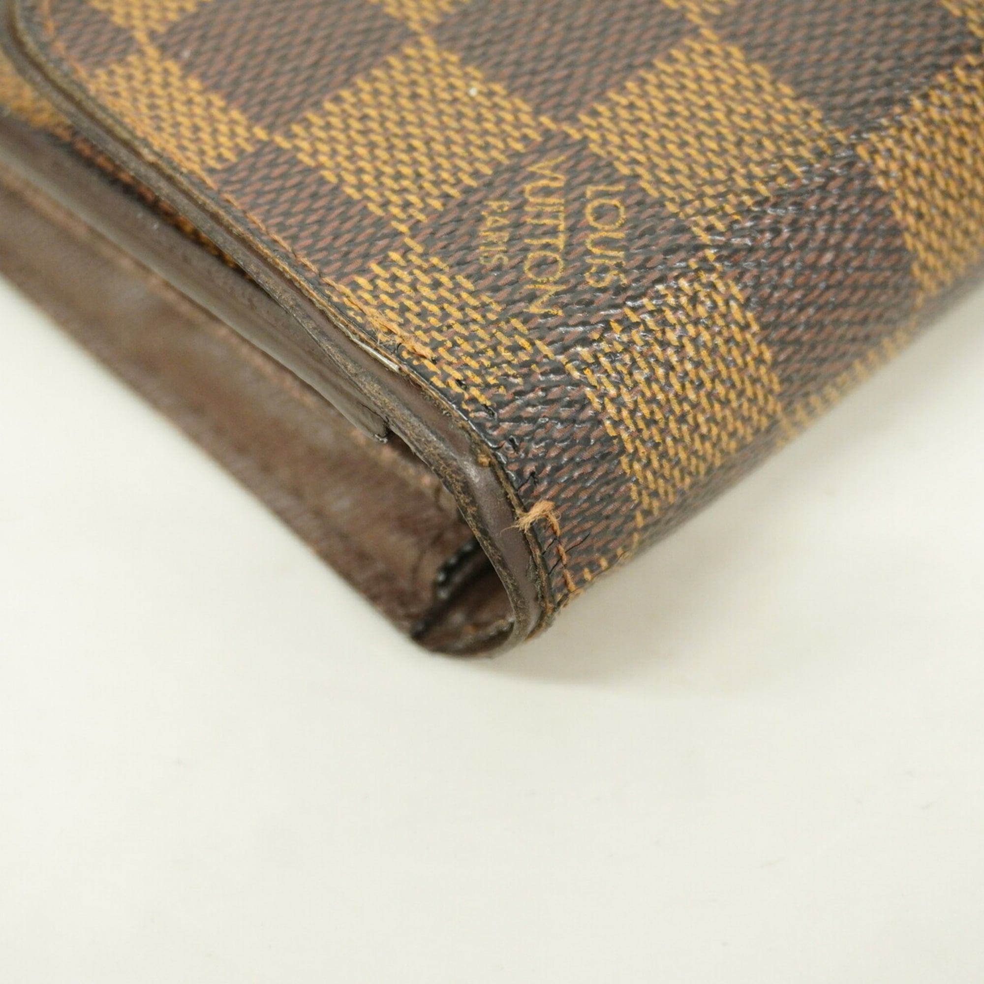 Louis Vuitton Ebene Long Wallet (Bi-Fold) (Pre-Owned)