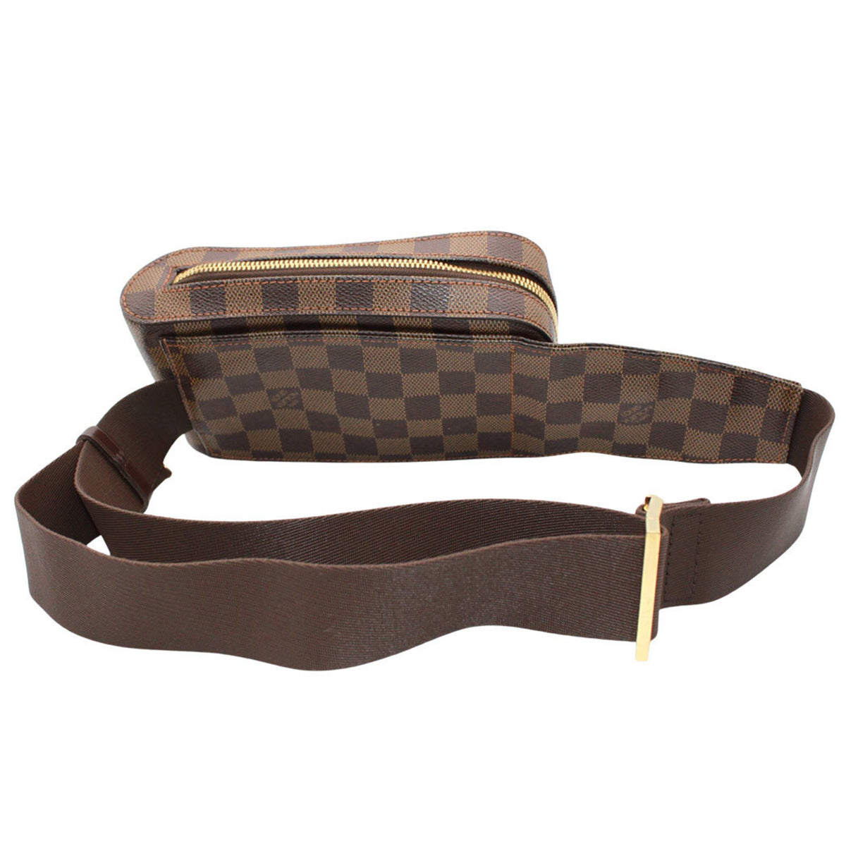 Louis Vuitton Damier Damier Canvas Ebene Damier Canvas Sling Bag (Pre-Owned)