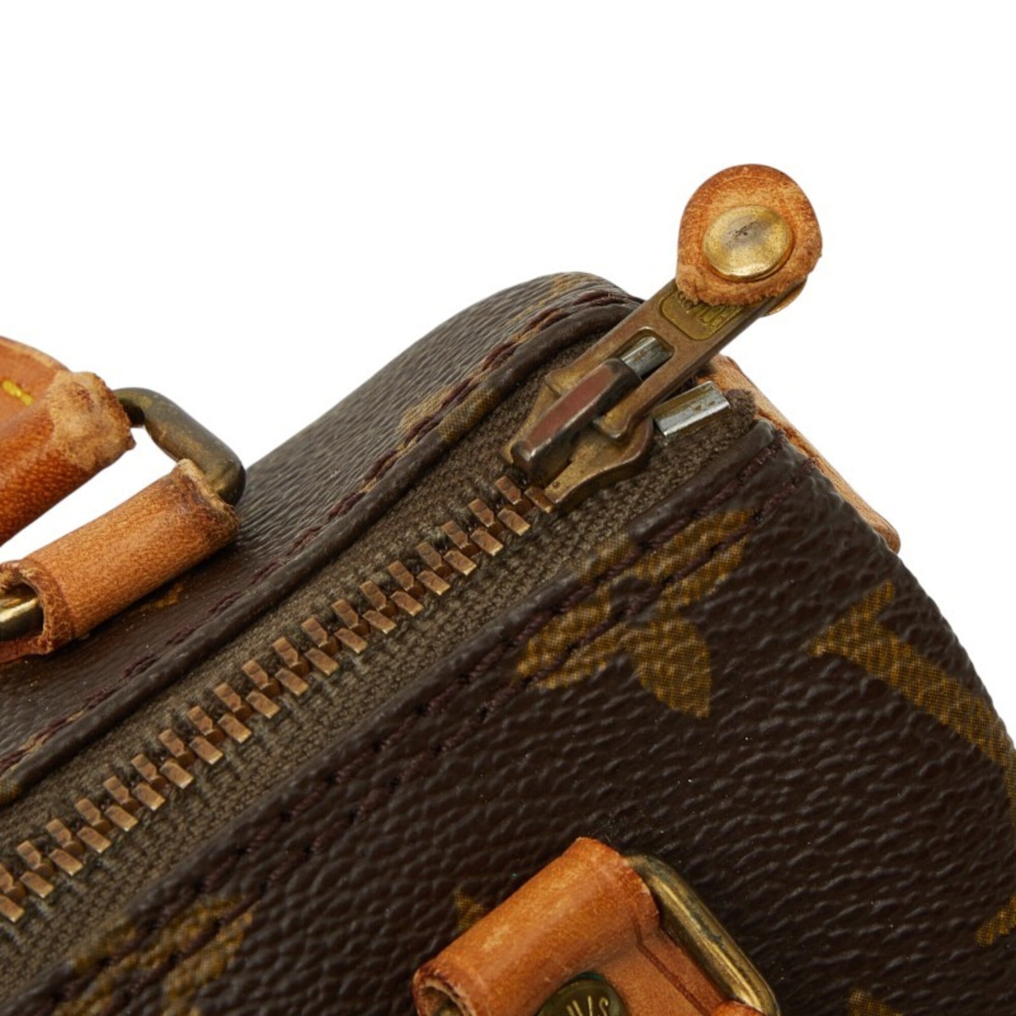 Louis Vuitton Brown Pvc Leather Handbag Shoulder Bag (Pre-Owned)