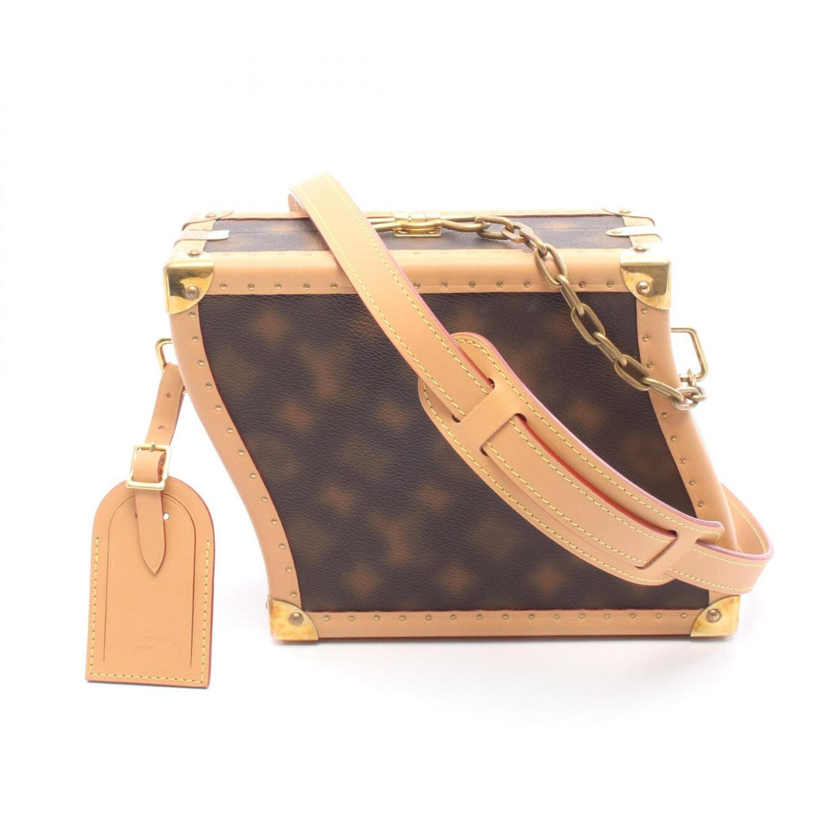 Louis Vuitton Brown Monogram Monogram Leather Handbag Shoulder Bag (Pre-Owned)