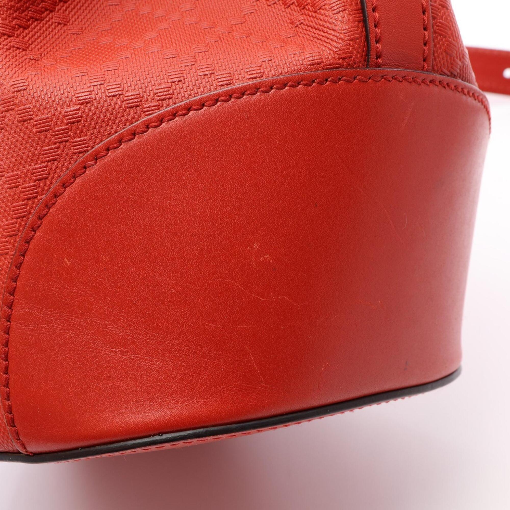 Gucci Brown Leather Shoulder Bag (Pre-Owned)