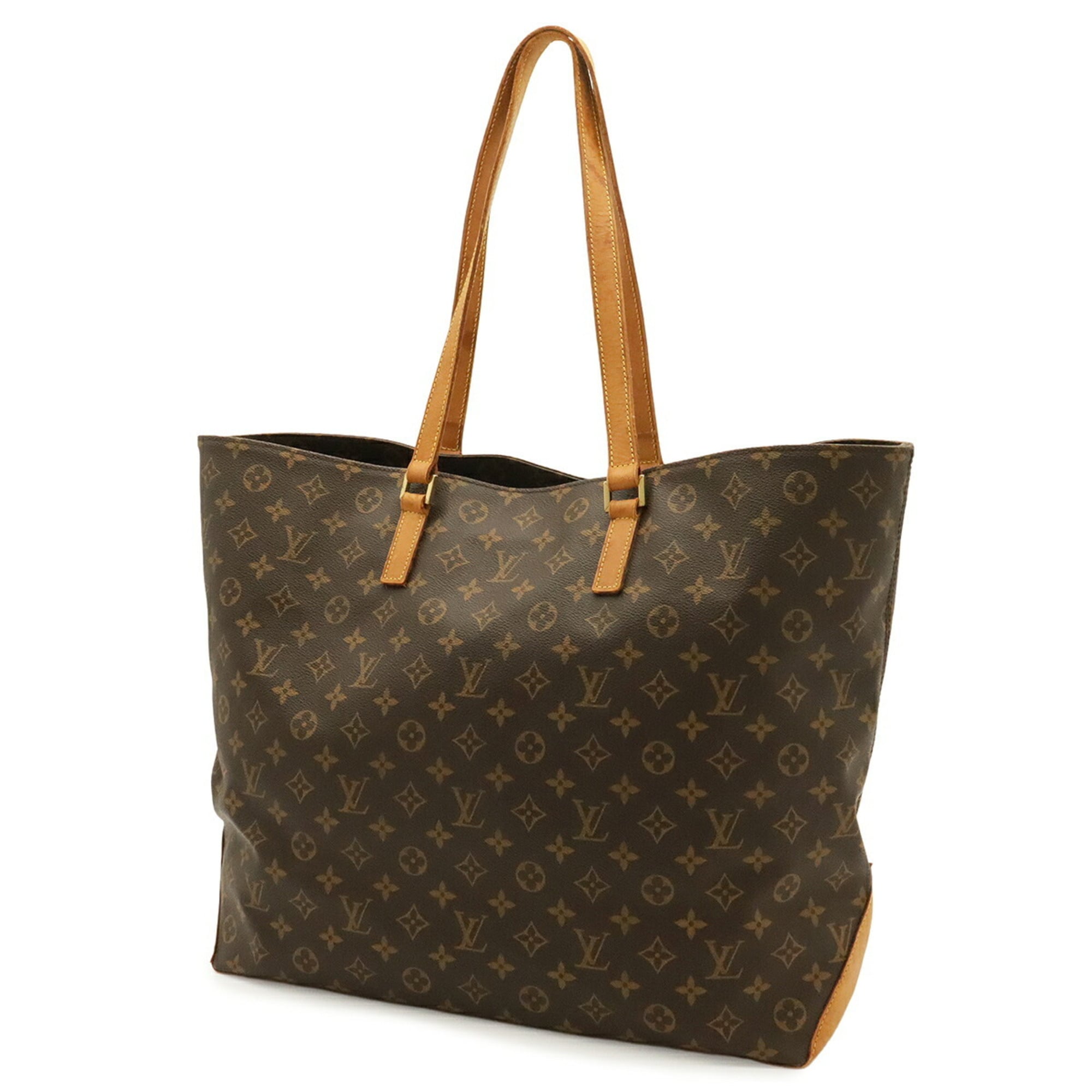 Louis Vuitton Brown Monogram Canvas Pvc Coated Canvas Shoulder Bag Tote Bag (Pre-Owned)