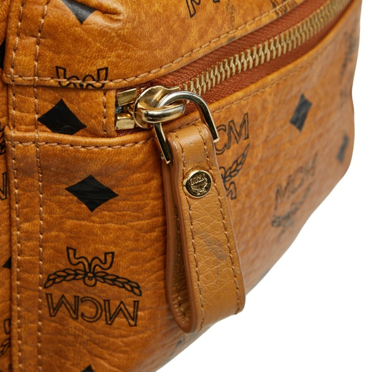 Mcm Brown Leather Backpack (Pre-Owned)