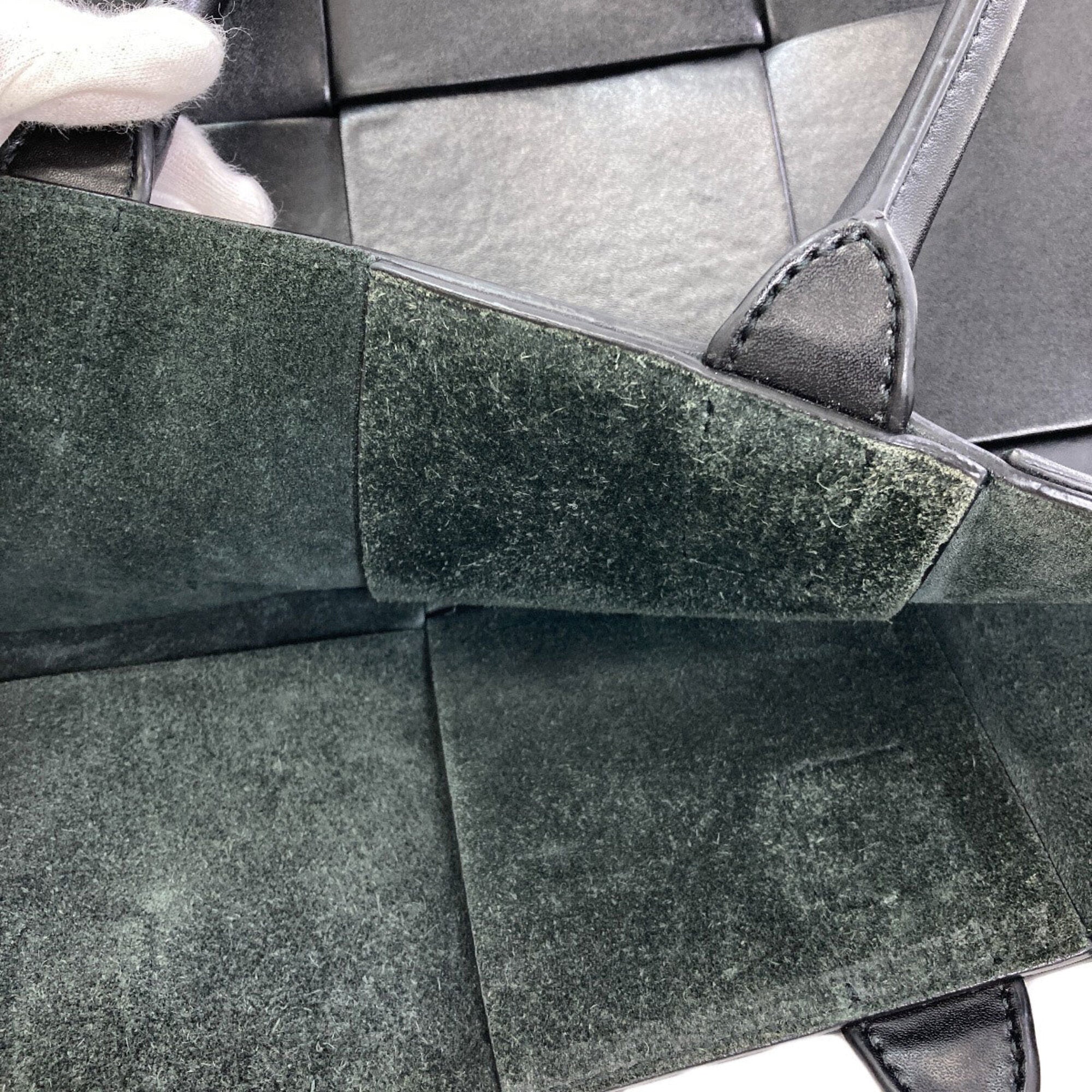 Bottega Veneta Black Leather Tote Bag (Pre-Owned)