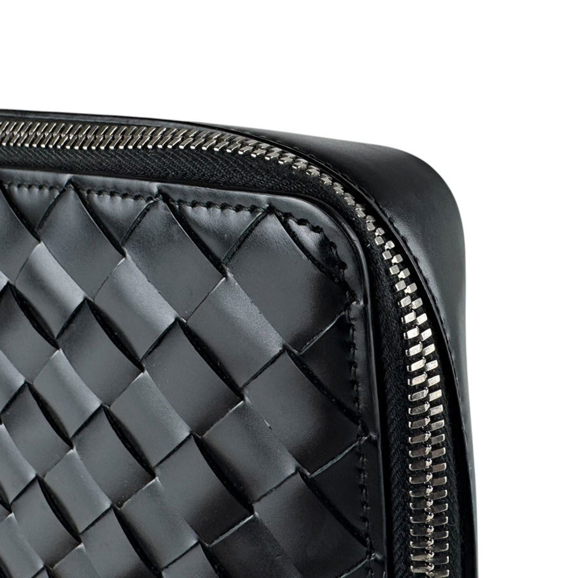 Bottega Veneta Black Leather Shoulder Bag (Pre-Owned)