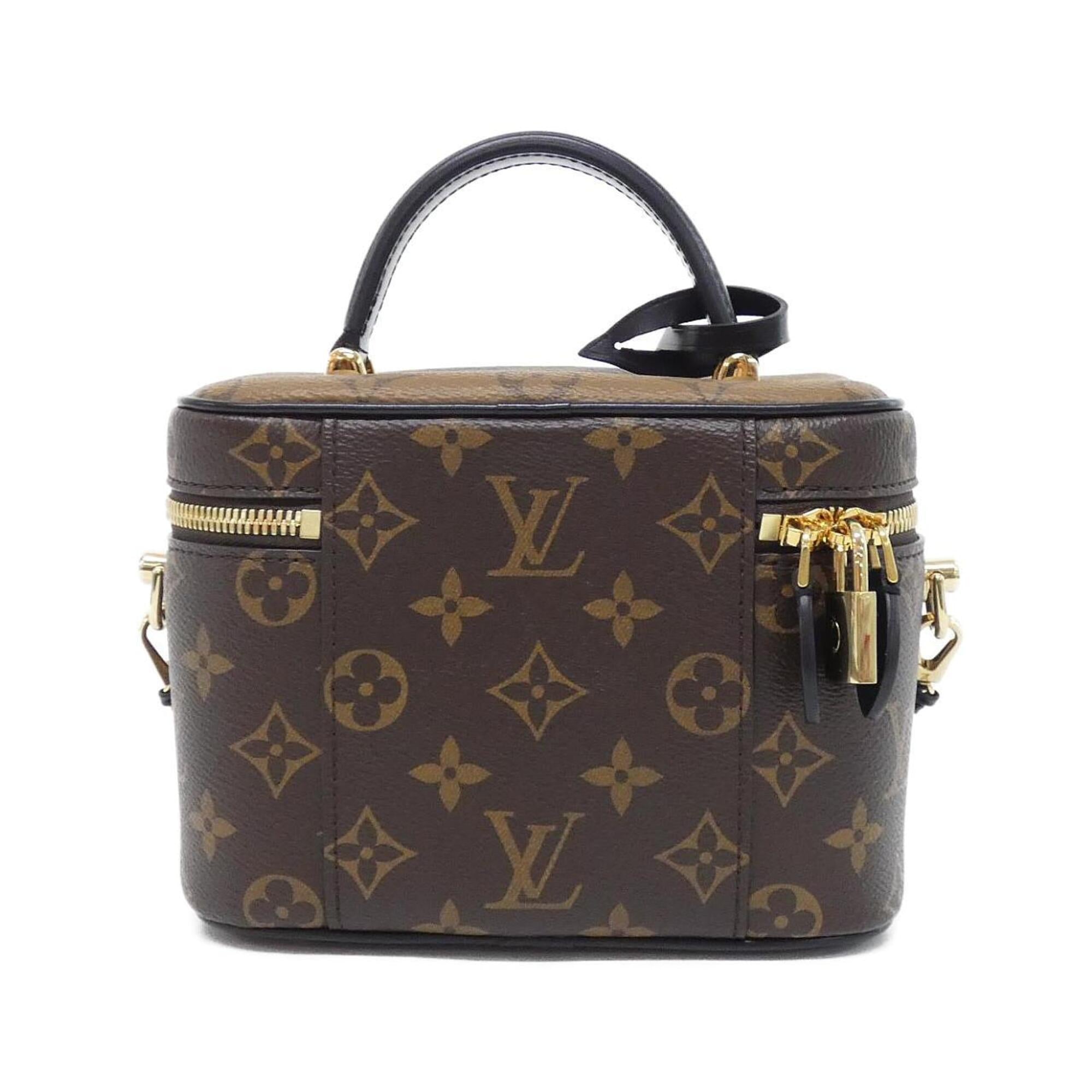 Louis Vuitton Marron Coated Canvas Handbag (Pre-Owned)