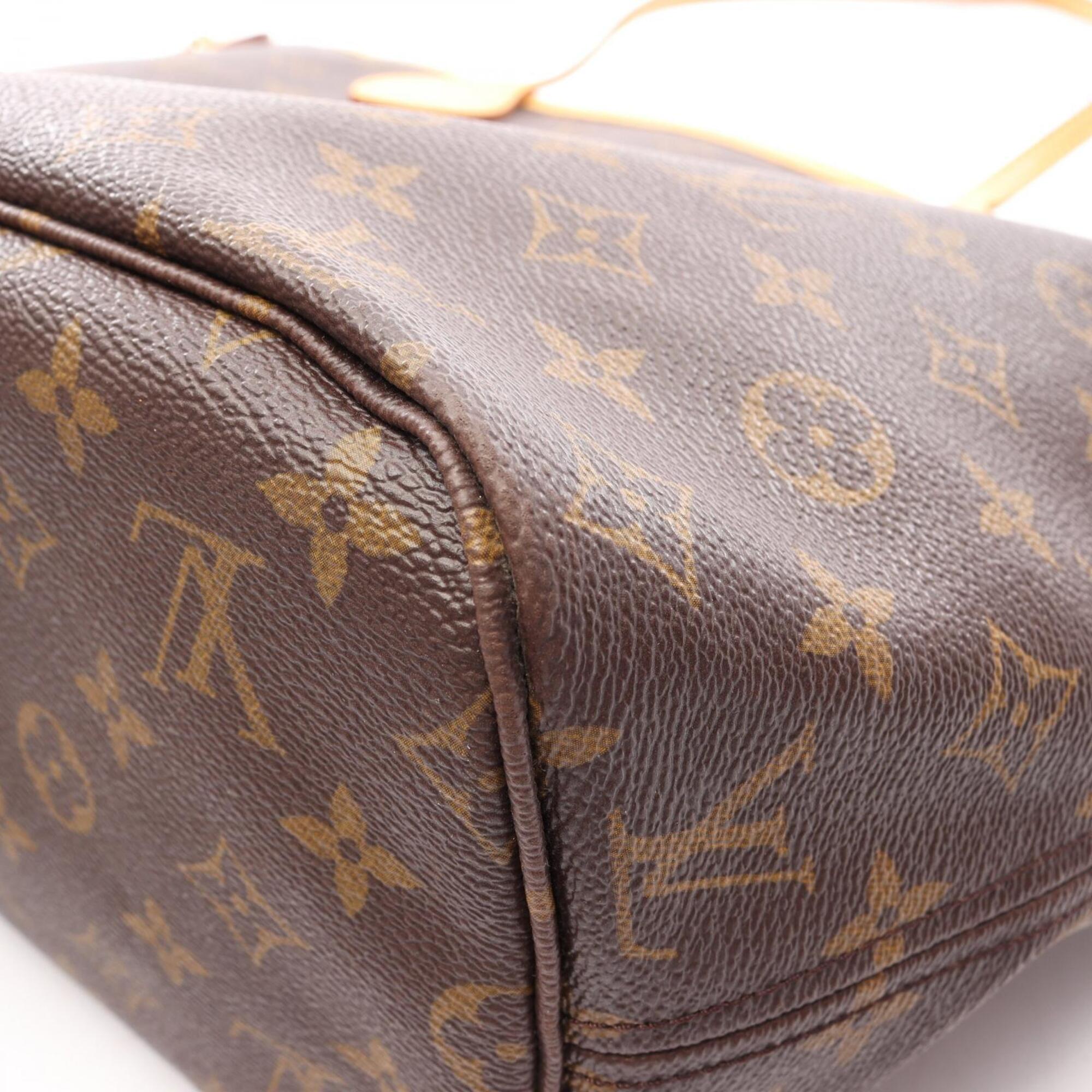Louis Vuitton Brown Pvc Leather Handbag Tote Bag (Pre-Owned)