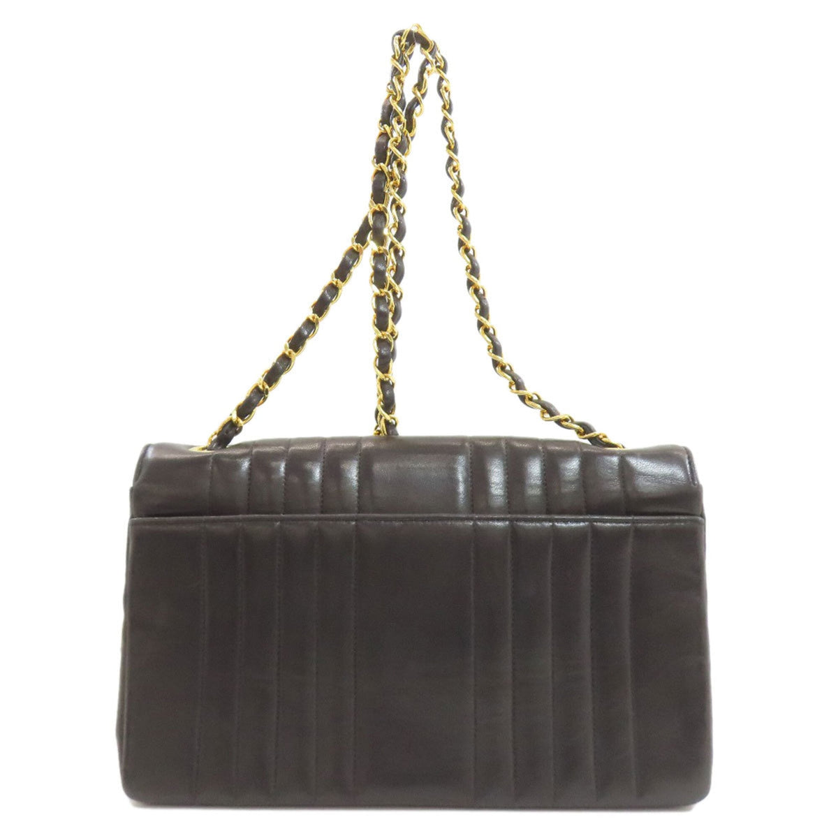 Chanel Black Leather Shoulder Bag (Pre-Owned)