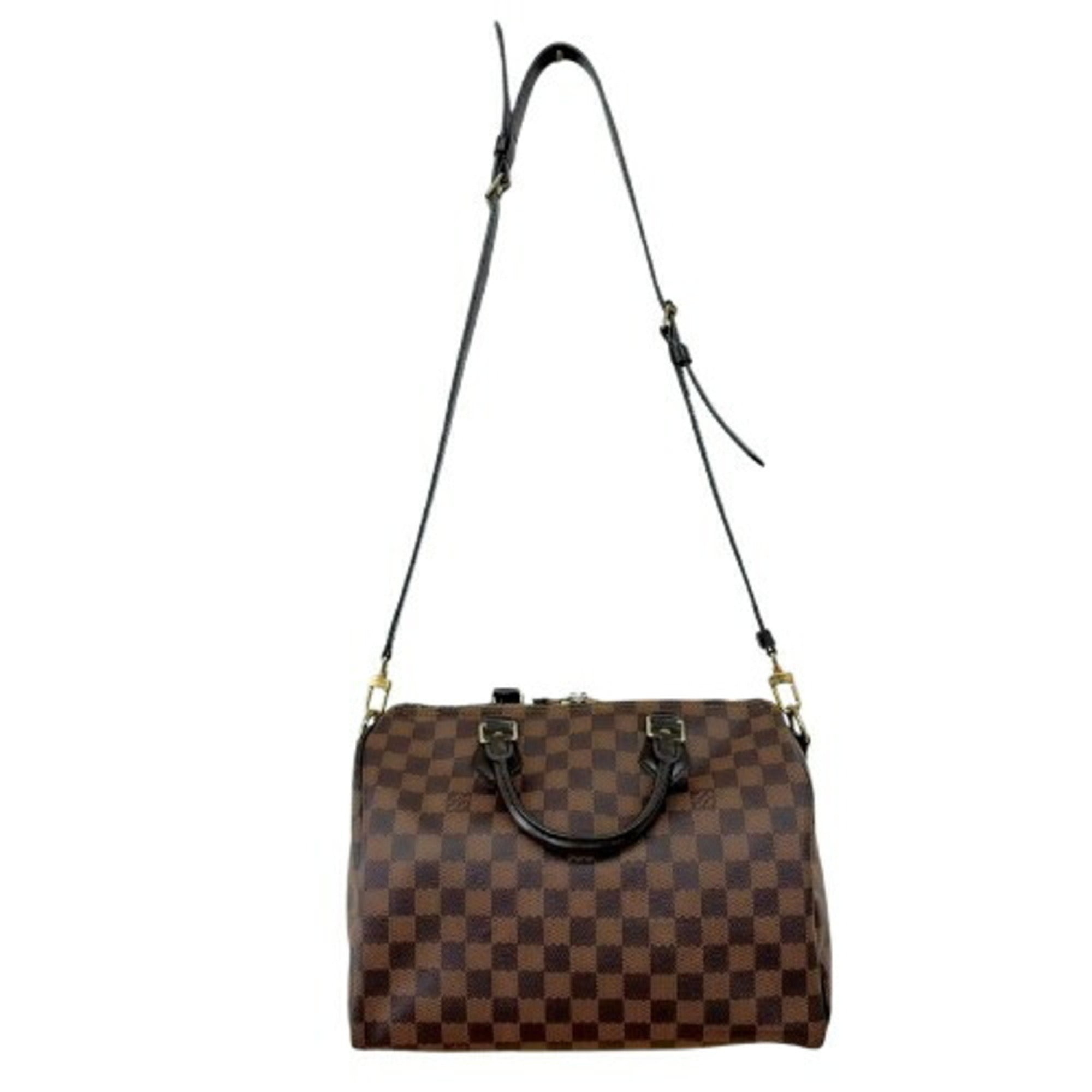 Louis Vuitton Brown Leather Handbag (Pre-Owned)