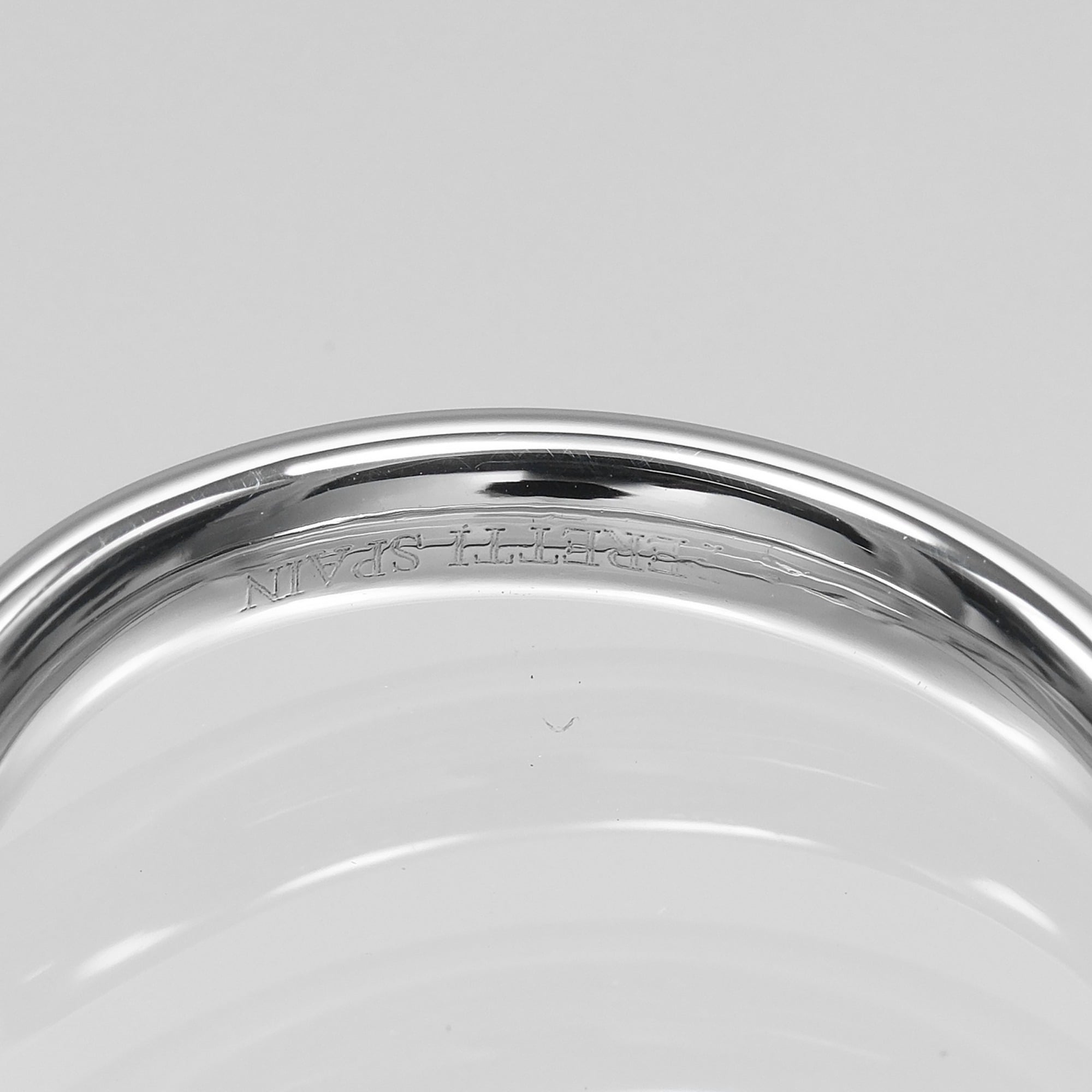 Tiffany Platinum Platinum 950 Band Ring (Pre-Owned)