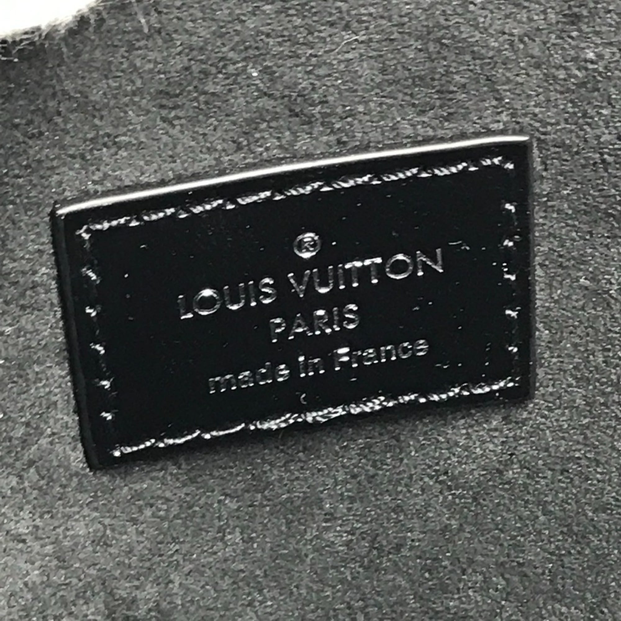 Louis Vuitton Black Multi-Color Leather Shoulder Bag (Pre-Owned)