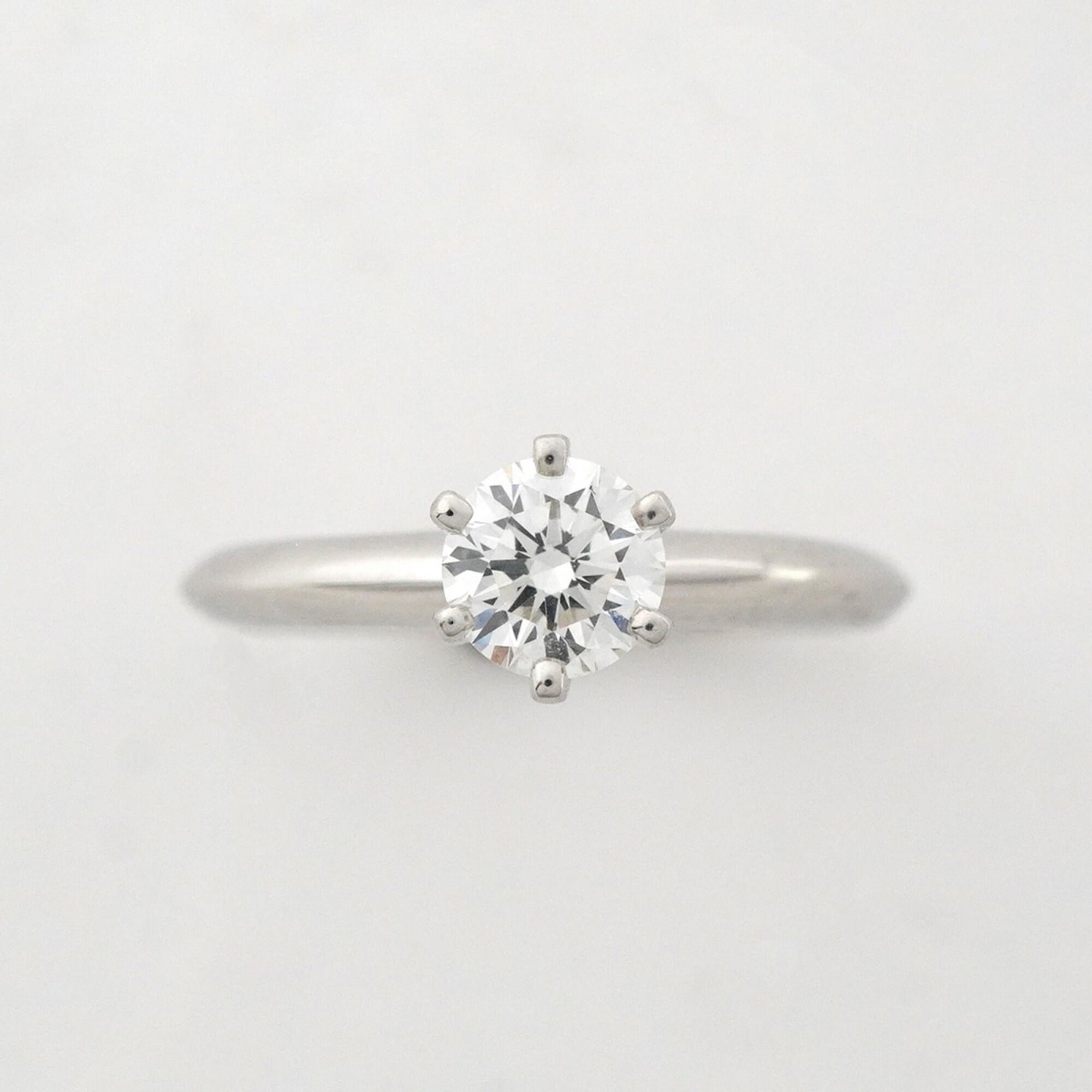 Tiffany Platinum 950 Band Ring (Pre-Owned)