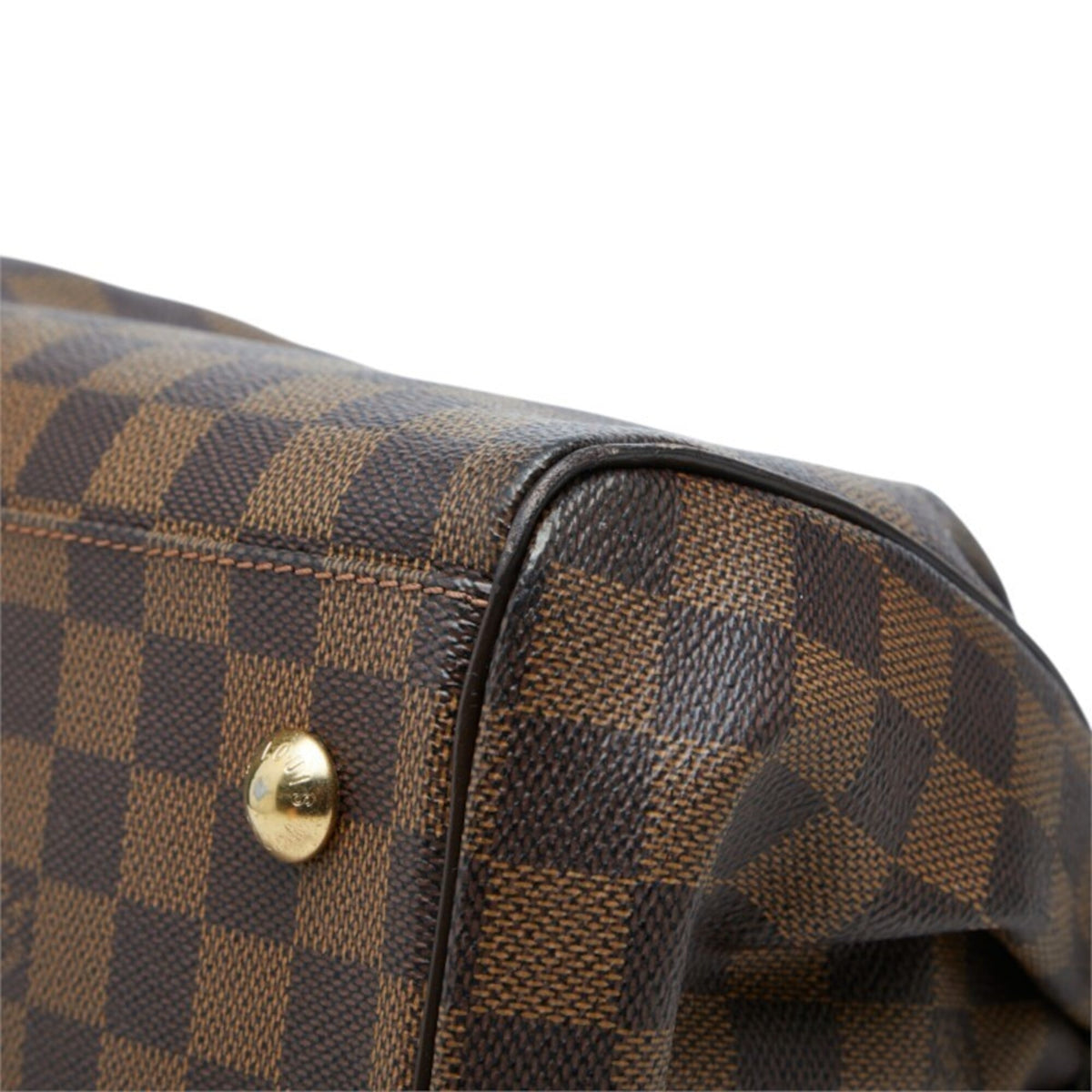 Louis Vuitton Brown Pvc Leather Handbag Shoulder Bag (Pre-Owned)