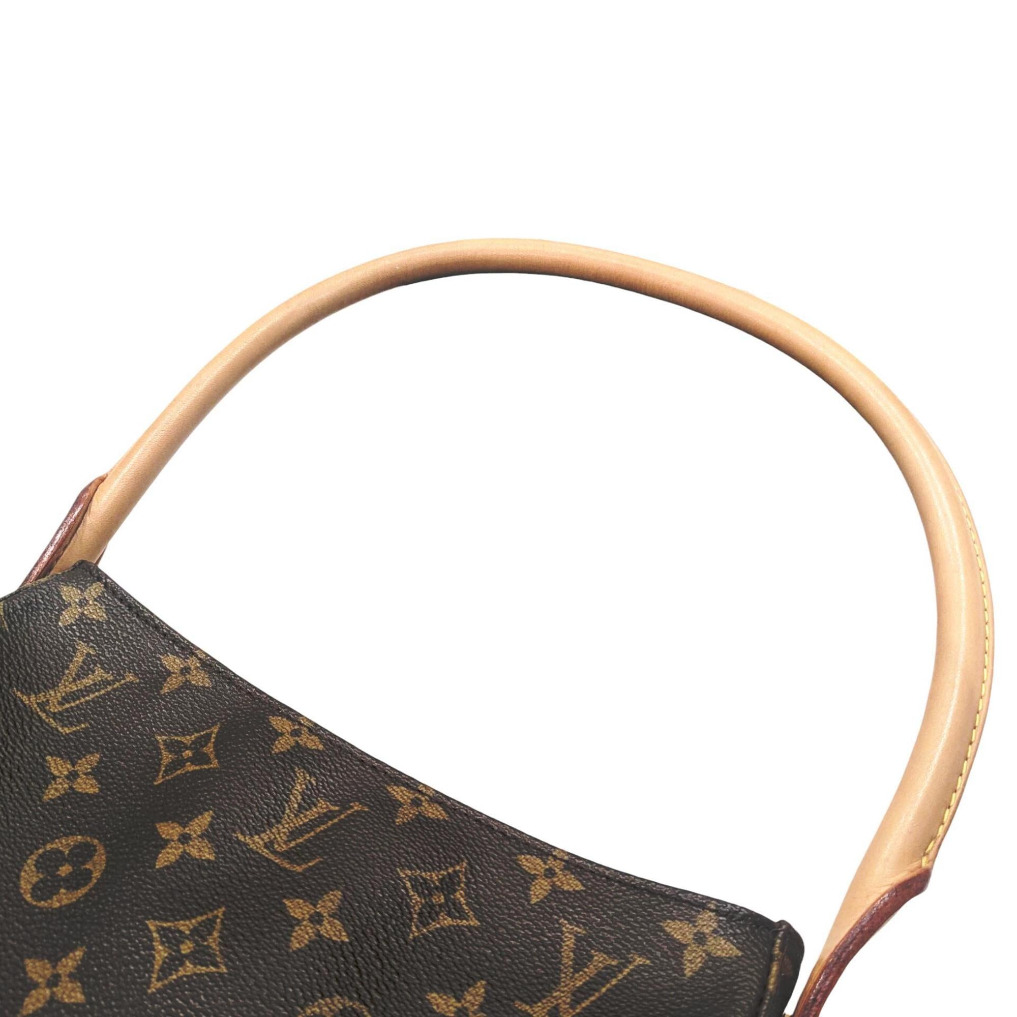 Louis Vuitton Brown Monogram Shoulder Bag (Pre-Owned)