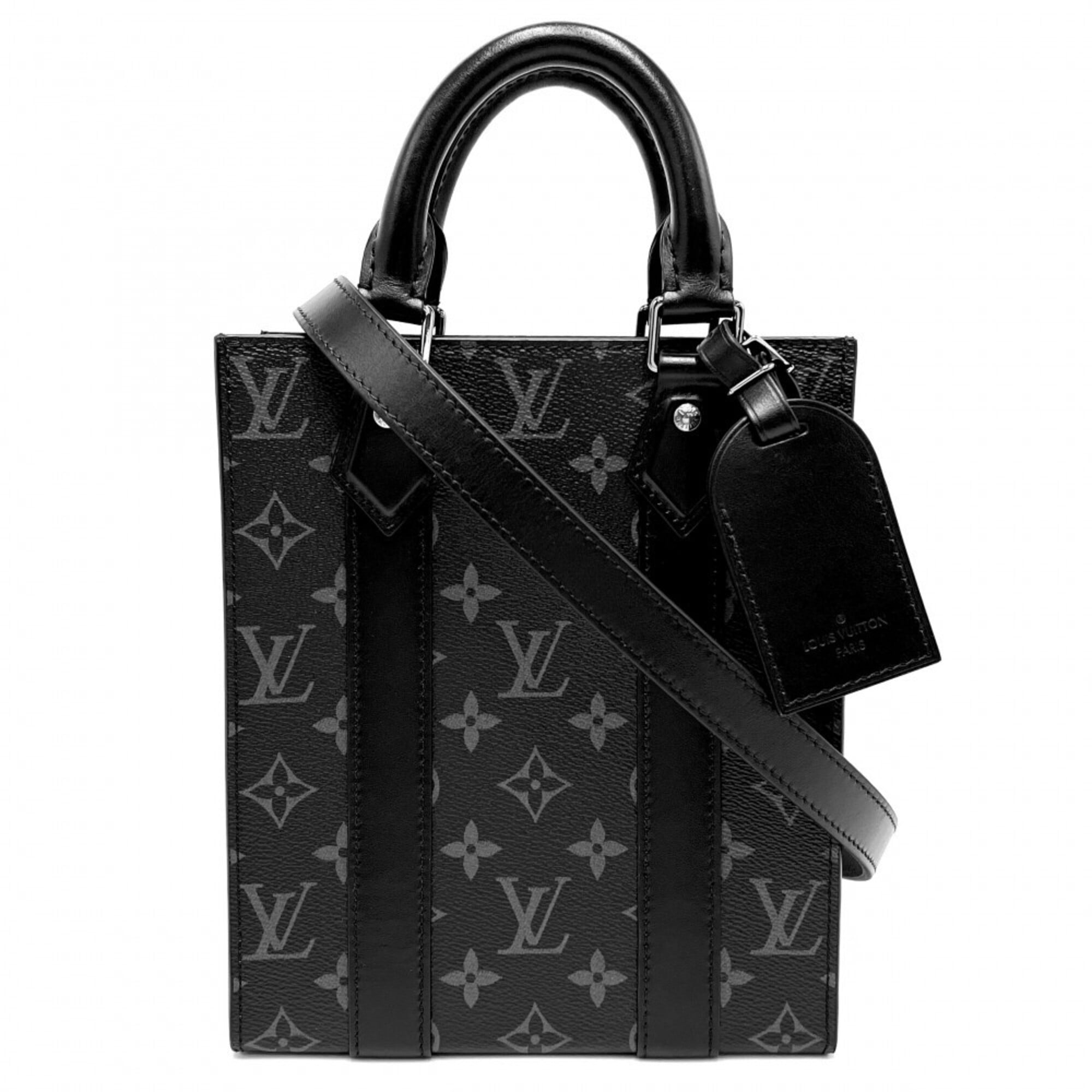 Louis Vuitton Noir Monogram Eclipse Handbag Shoulder Bag (Pre-Owned)