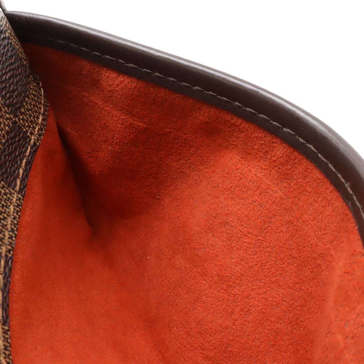 Louis Vuitton Damier Brown Pvc Pochette Shoulder Bag (Pre-Owned)