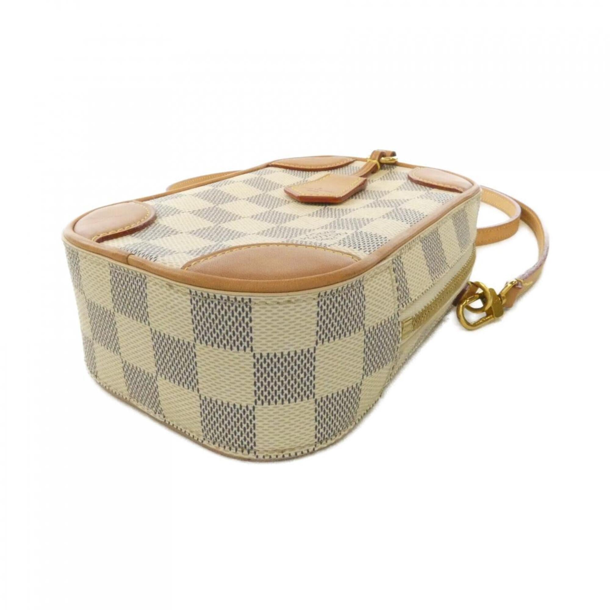 Louis Vuitton Azur Coated Canvas Shoulder Bag (Pre-Owned)