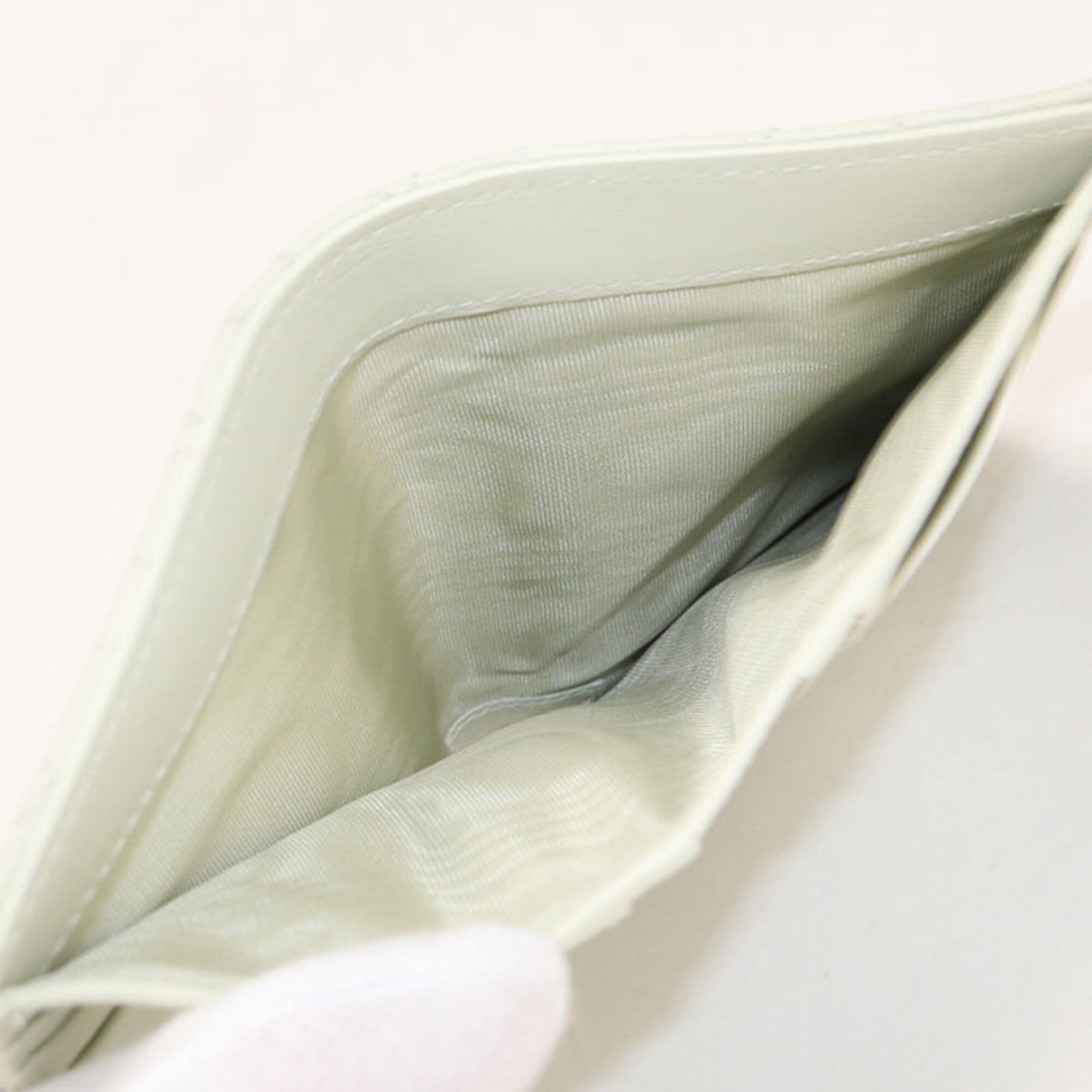Christian Dior Green Leather Wallet (Bi-Fold) (Pre-Owned)