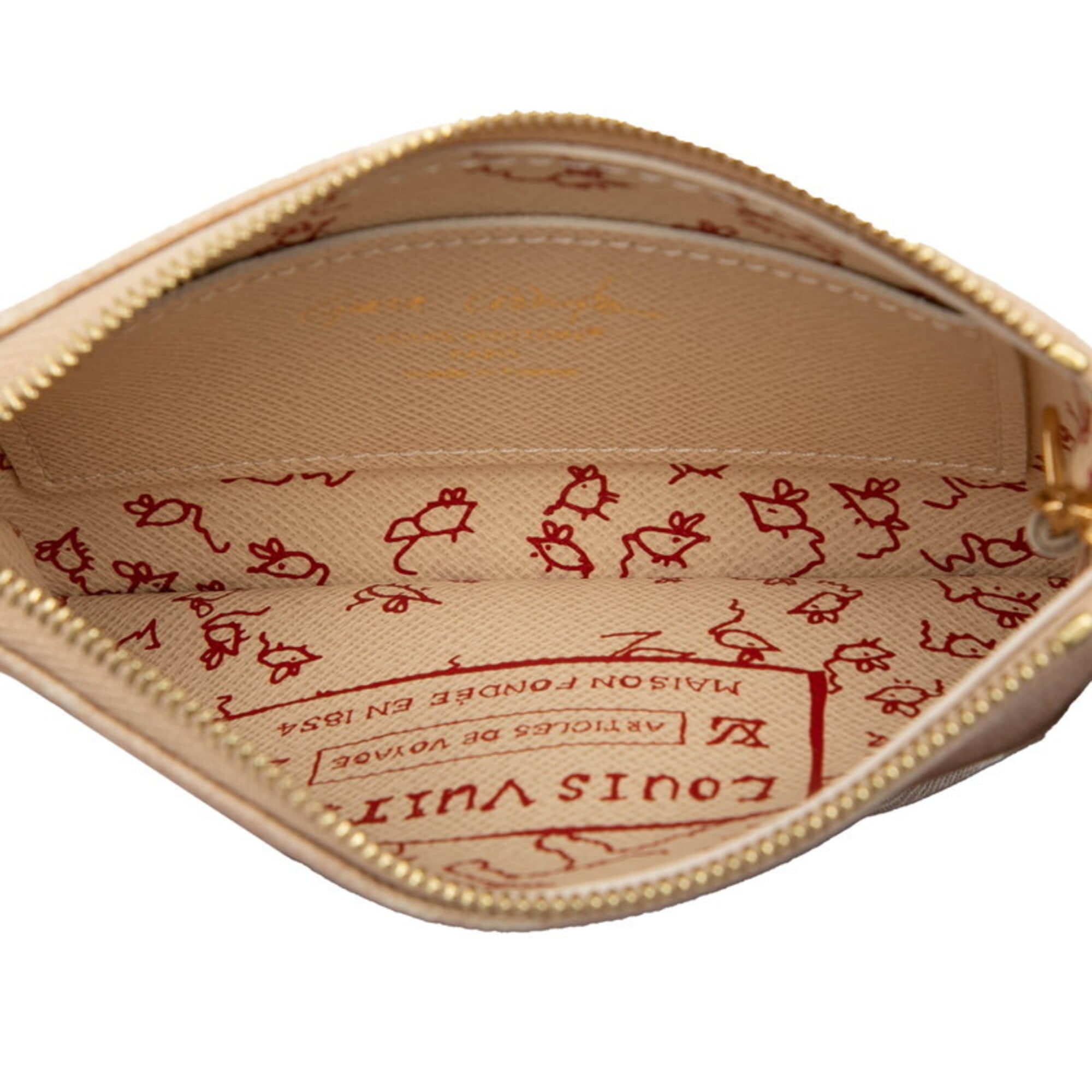 Louis Vuitton Beige Monogram Pochette (Pre-Owned)