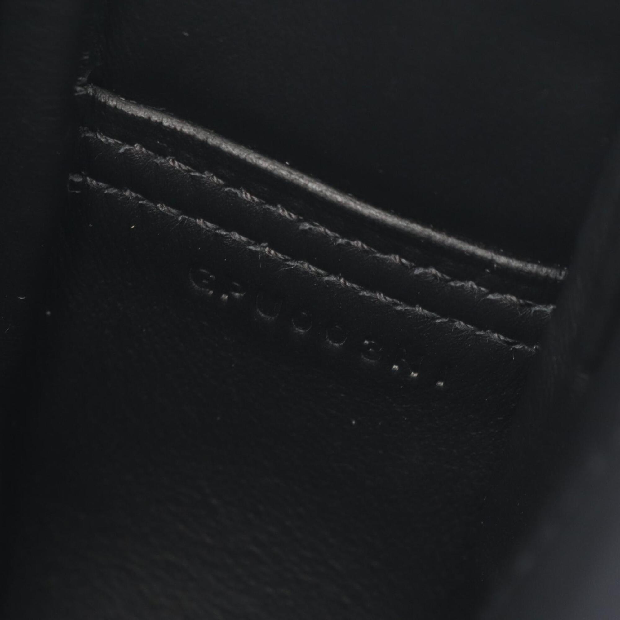 Hermes Black Leather Shoulder Bag (Pre-Owned)
