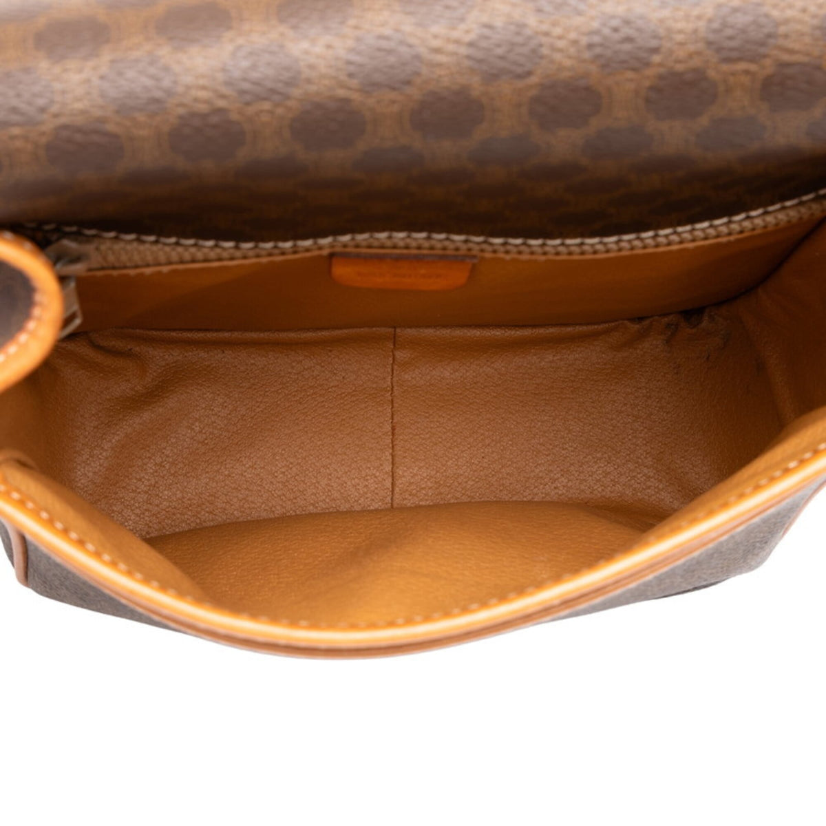 Celine Brown Pvc Leather Shoulder Bag (Pre-Owned)
