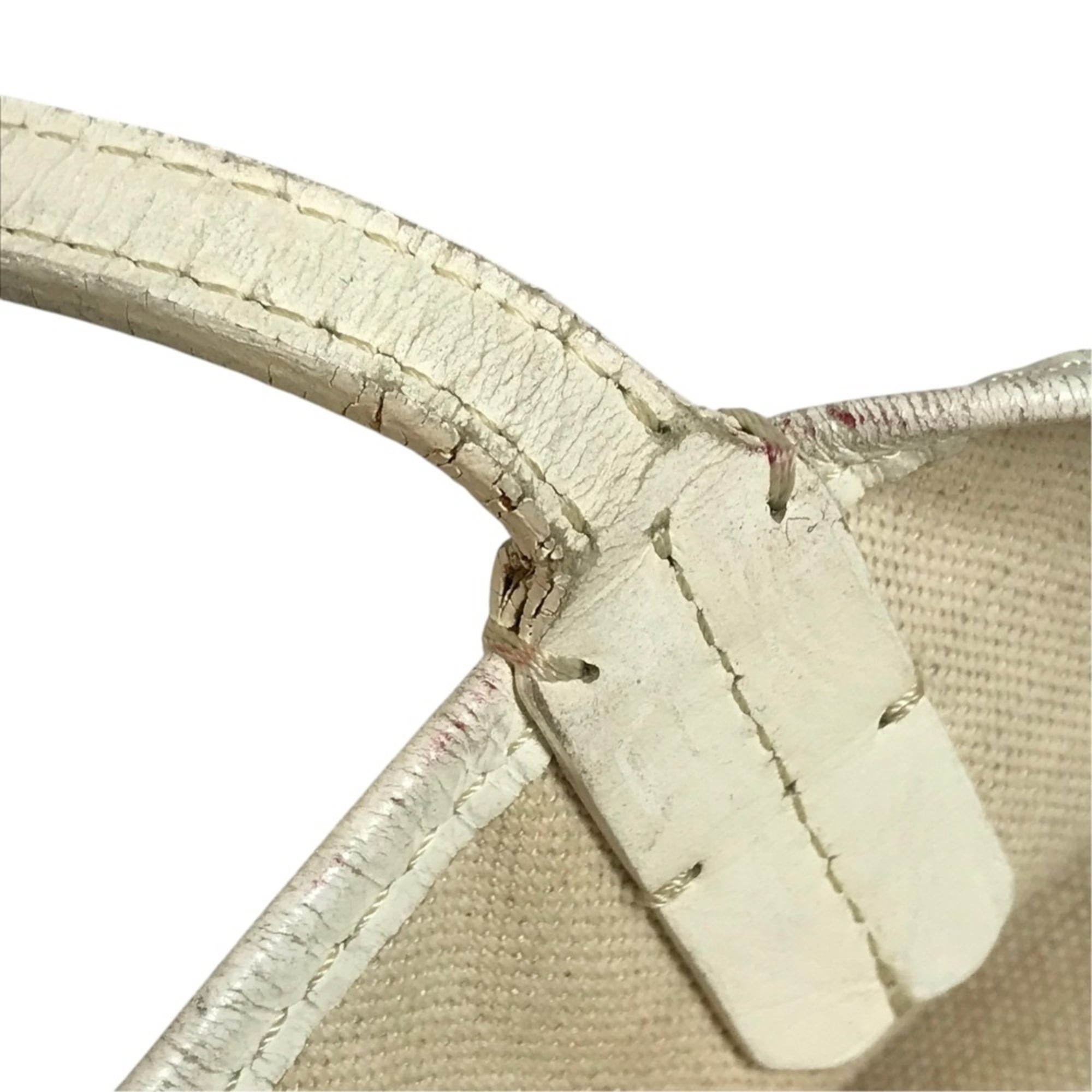 Goyard White Pvc Leather Pouch Shoulder Bag Tote Bag (Pre-Owned)