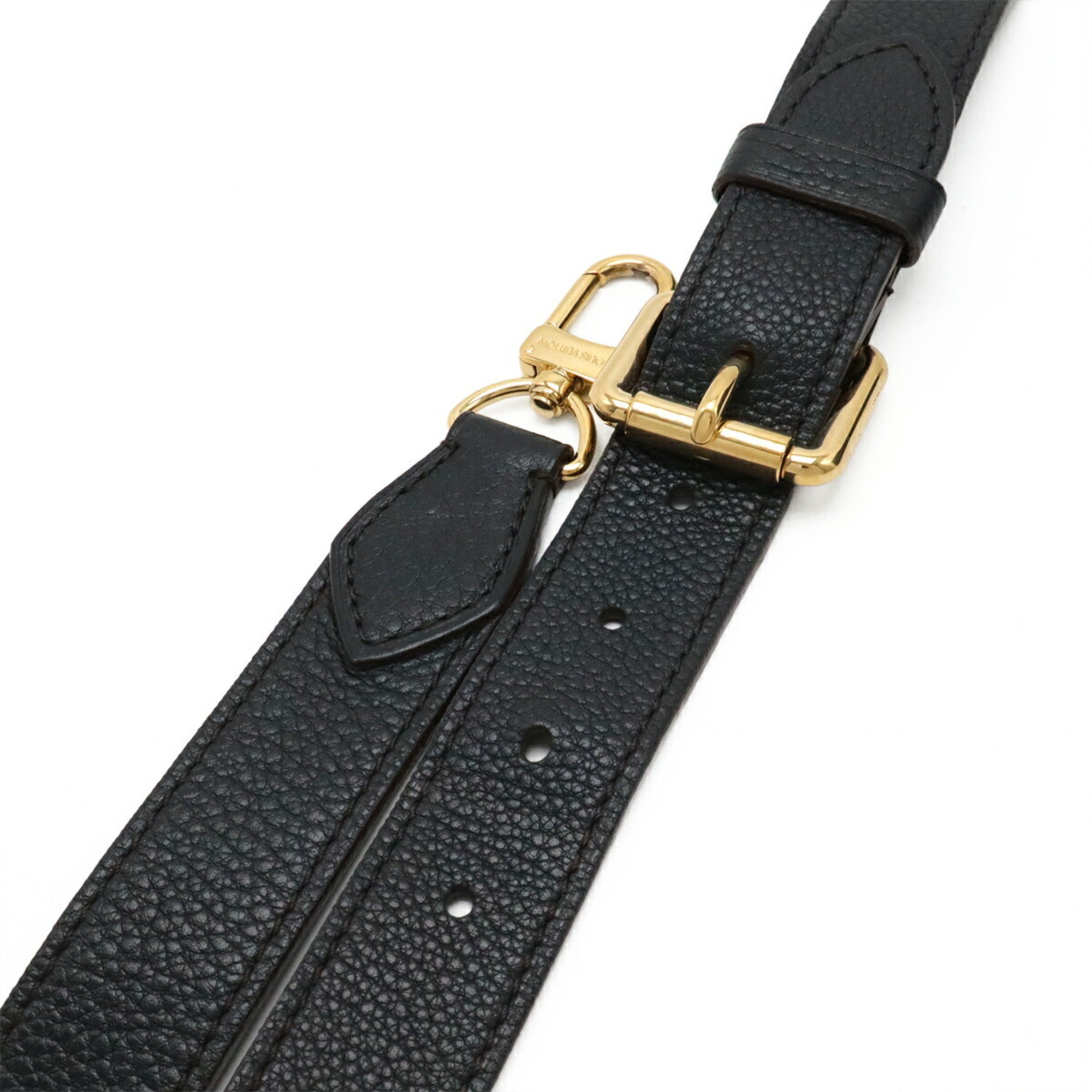 Louis Vuitton Noir Mahina Leather Leather Handbag Pouch Shoulder Bag (Pre-Owned)