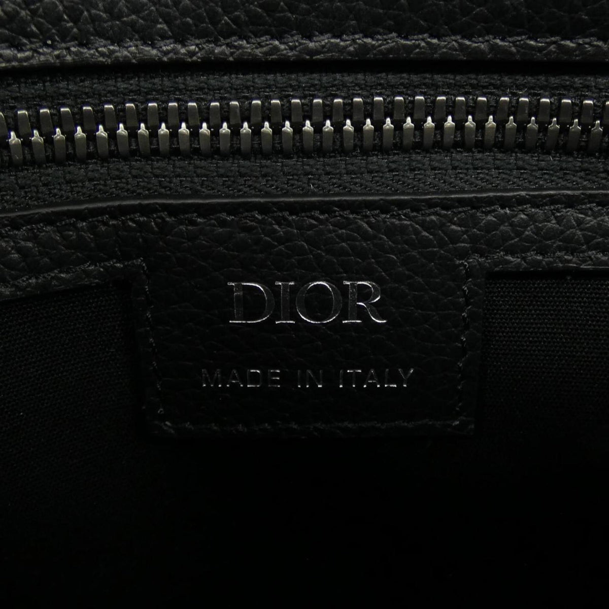 Christian Dior Black Gray Handbag Weekend Bag (Pre-Owned)
